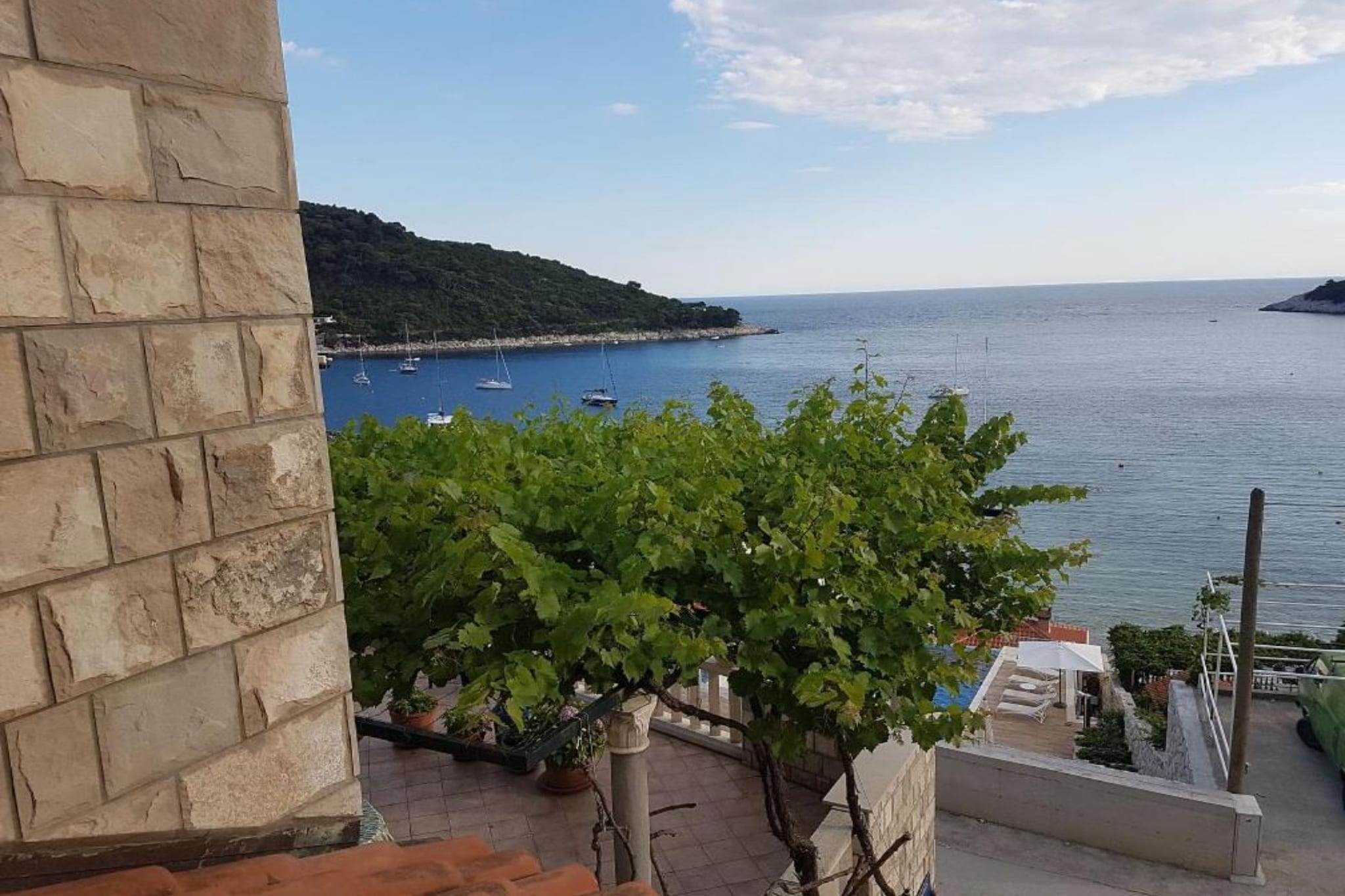 Villa Azure Saplunara - One bedroom apartment - Buitenlucht