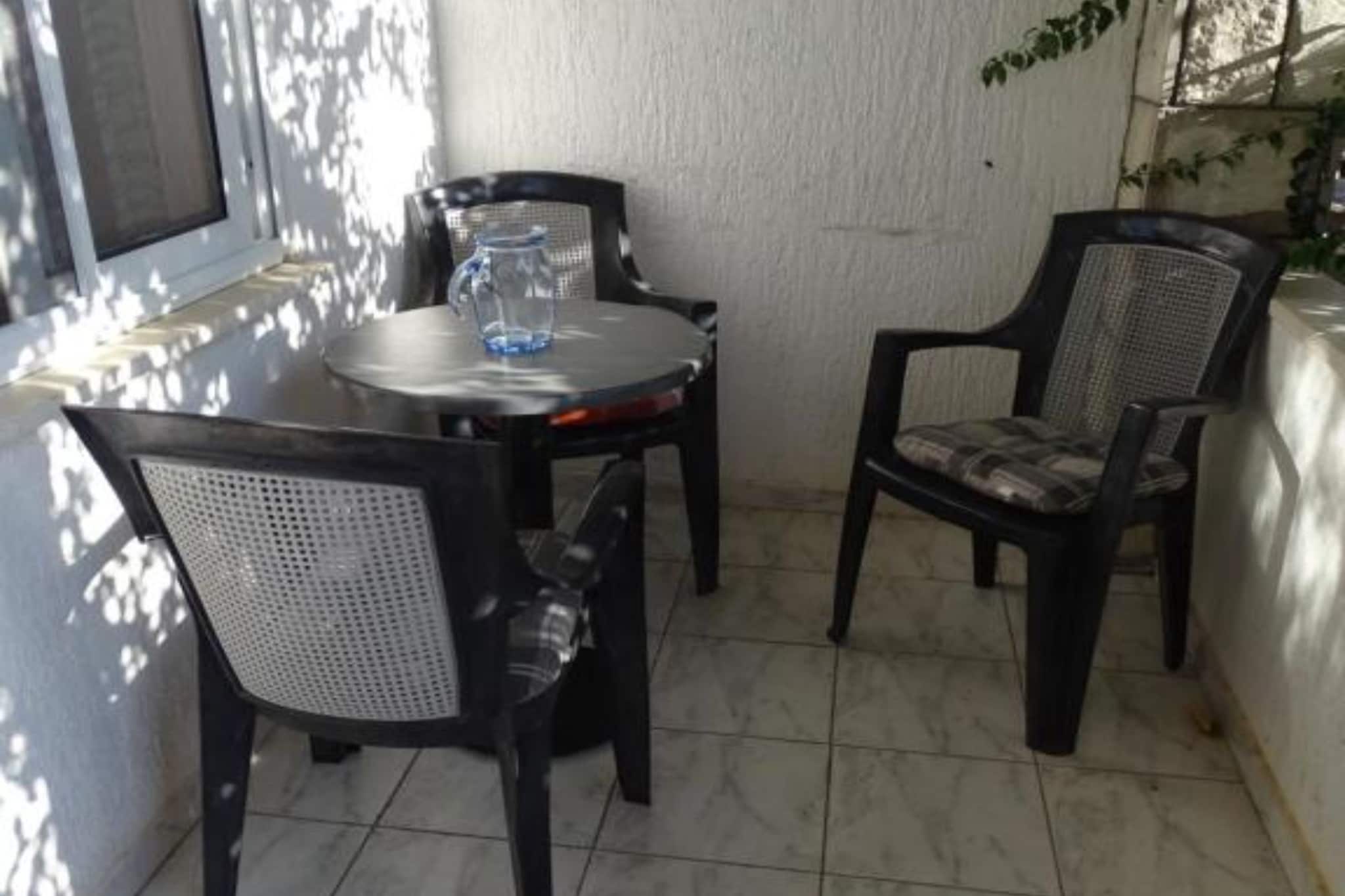 Villa Azure Saplunara - One bedroom apartment - Terrasbalkon