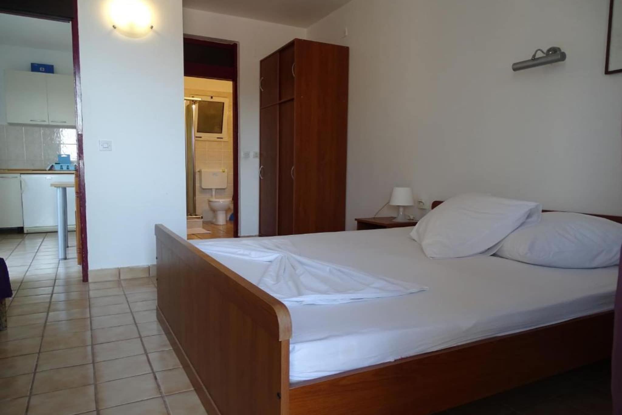 Villa Azure Saplunara - One bedroom apartment - Slaapkamer