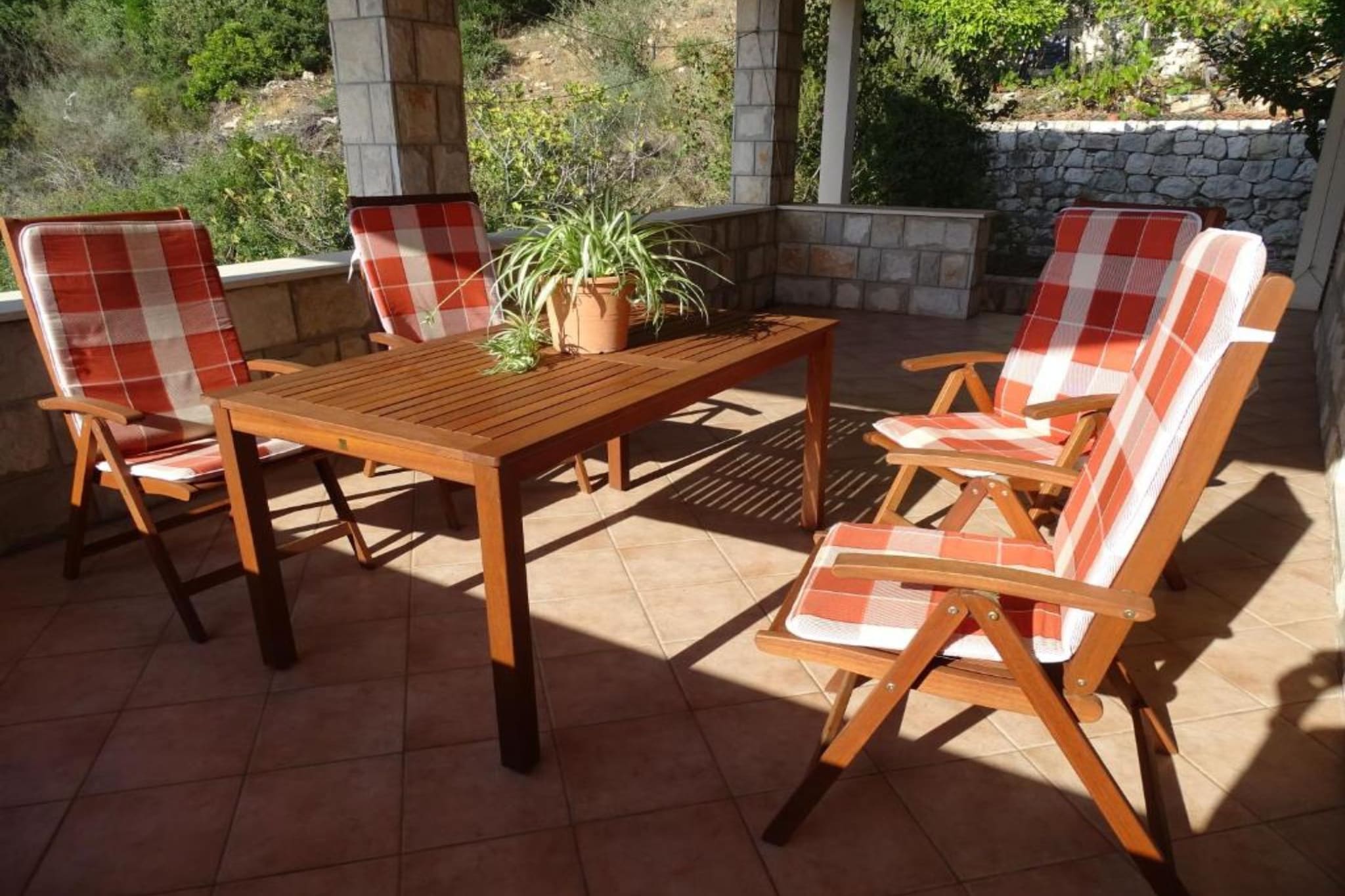 Villa Azure Saplunara - One bedroom apartment Romana - Terras