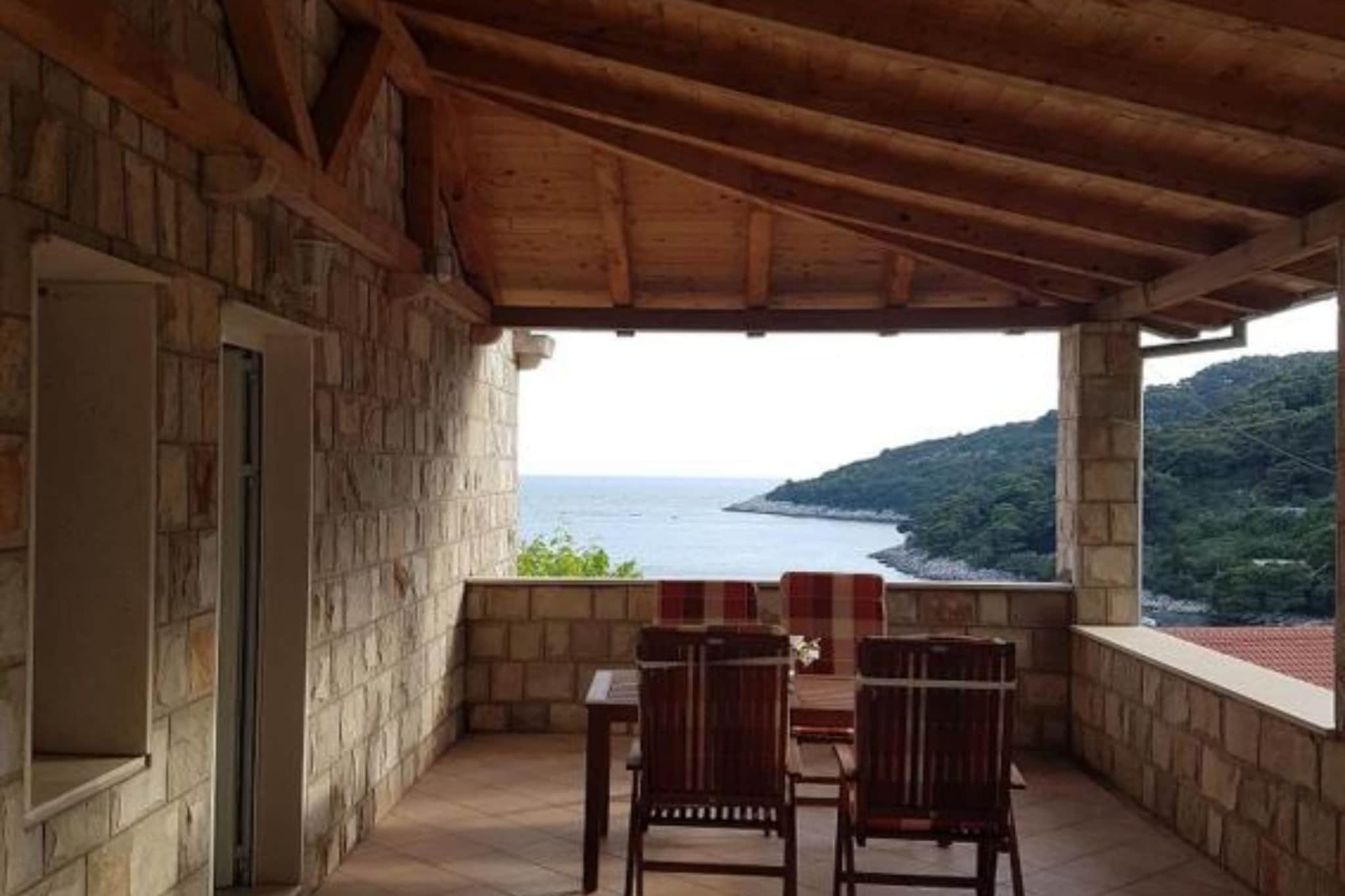 Villa Azure Saplunara - One bedroom apartment Romana - Terras