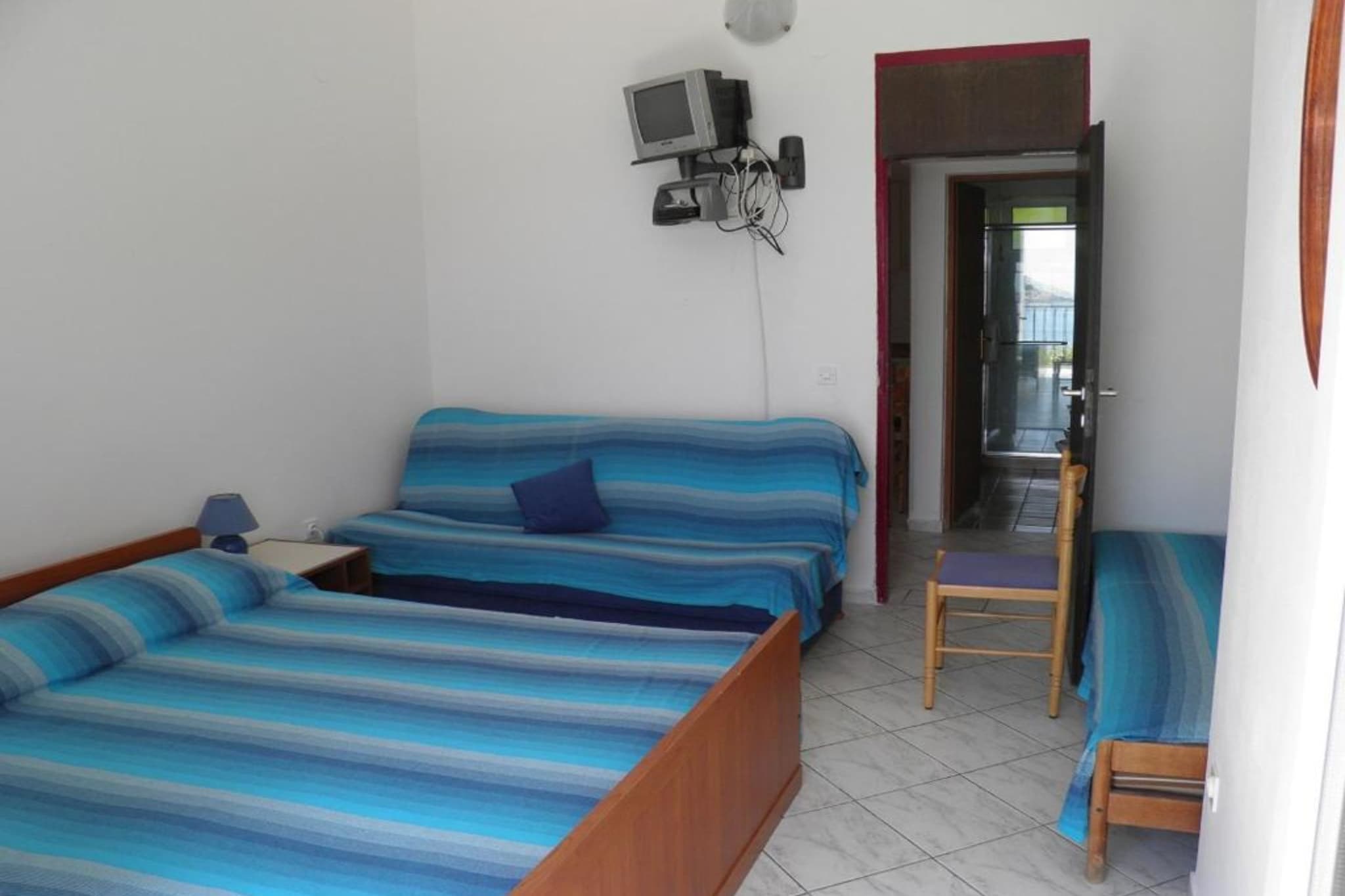 Villa Azure Saplunara - One bedroom apartment Romana - Slaapkamer
