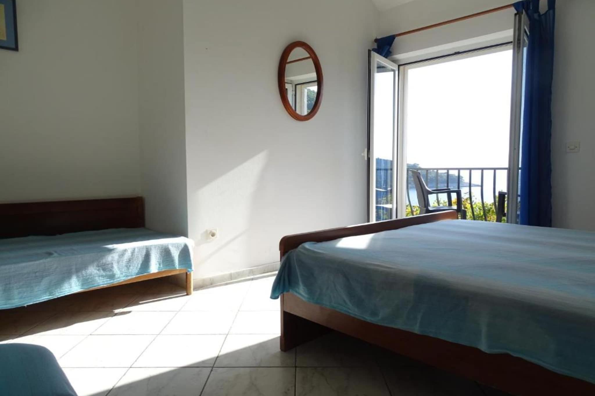 Villa Azure Saplunara - One bedroom apartment Romana - Slaapkamer