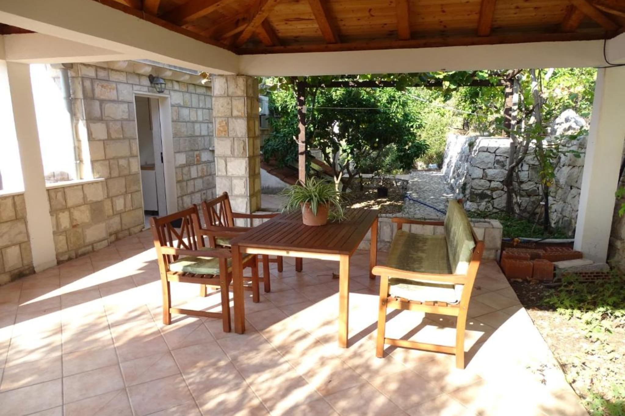 Villa Azure Saplunara - One bedroom apartment Mirta - Terras