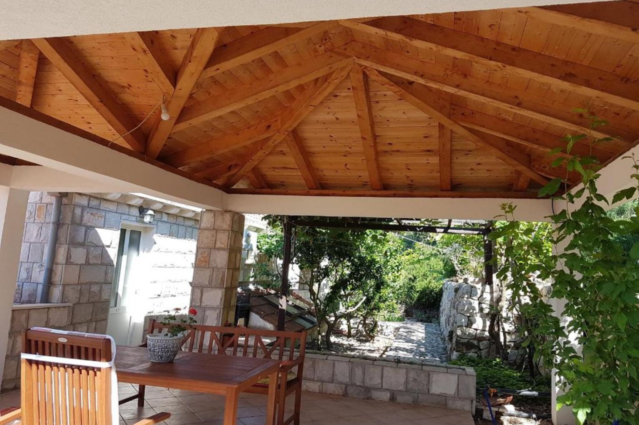 Villa Azure Saplunara - One bedroom apartment Mirta - Terras