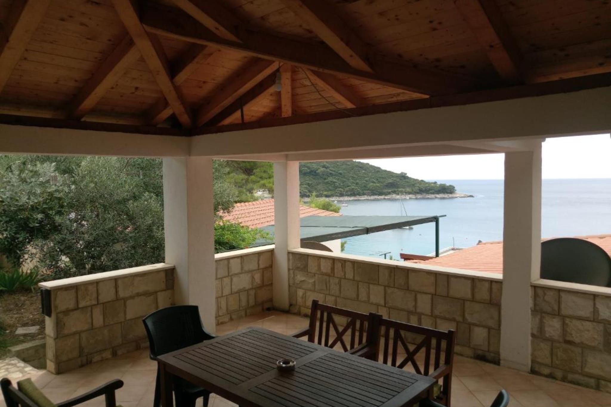 Villa Azure Saplunara - One bedroom apartment Mirta - Terras