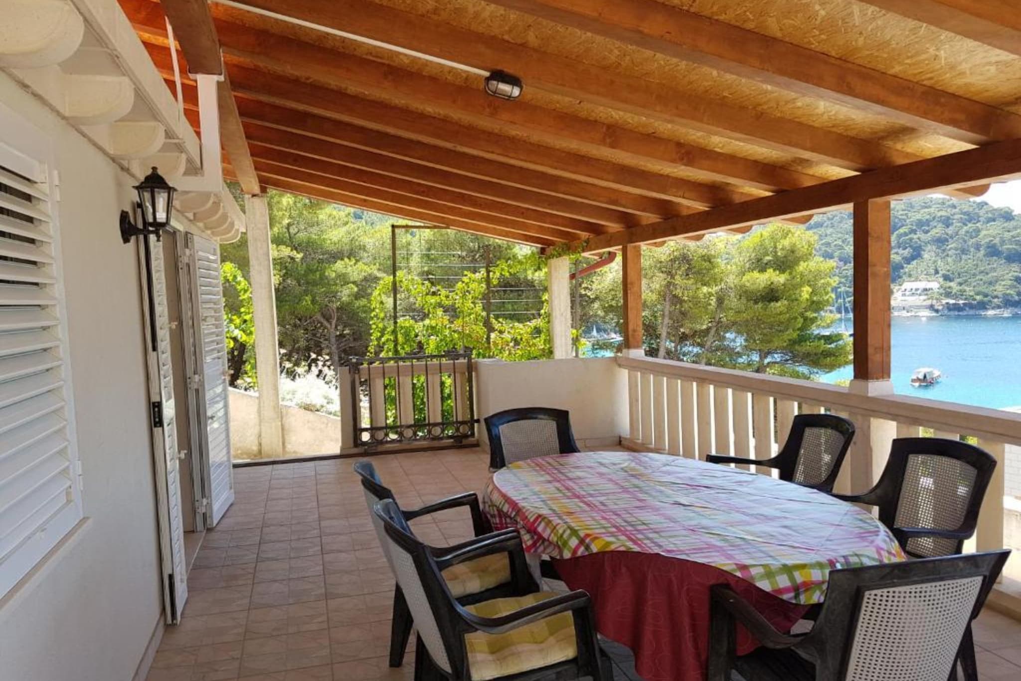 Villa Azure Saplunara - One bedroom apartment Jeny - Terras