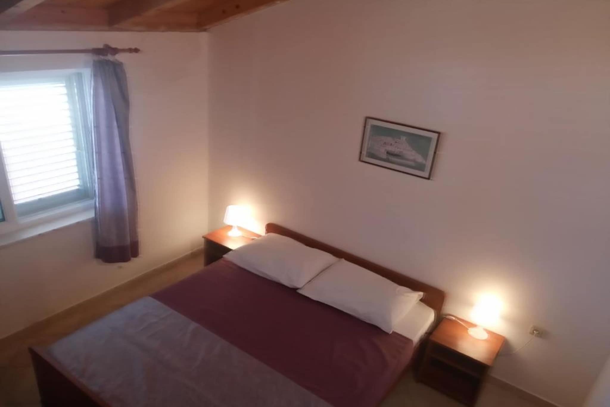 Villa Azure Saplunara - One bedroom apartment Jeny - Slaapkamer