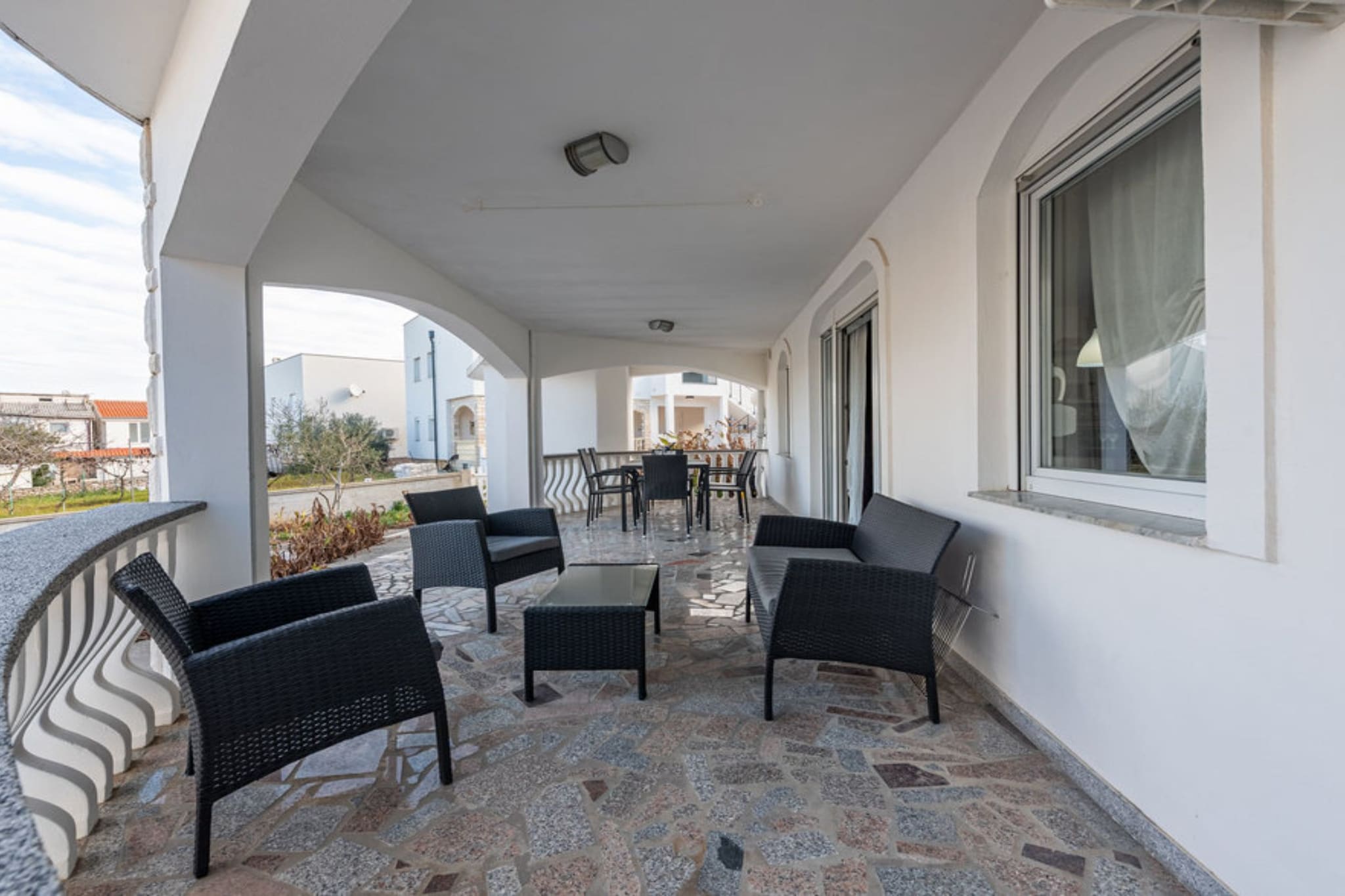 Marilona Welle Apartments Vir - Superior Two Bedroom Apartment  with Terrace - Terras