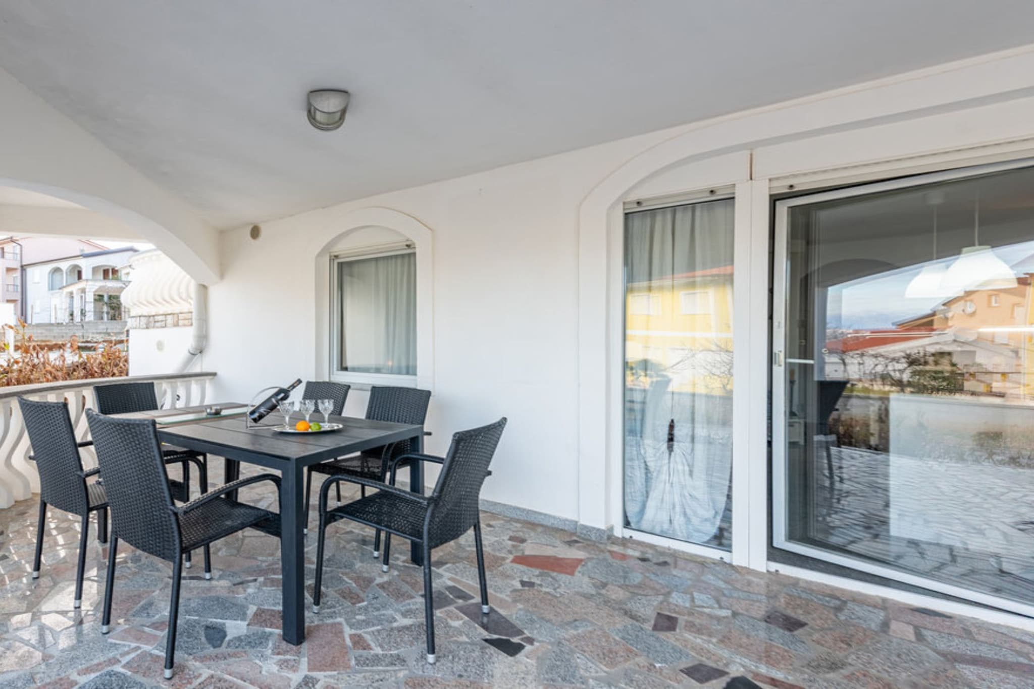 Marilona Welle Apartments Vir - Superior Two Bedroom Apartment  with Terrace - Terras