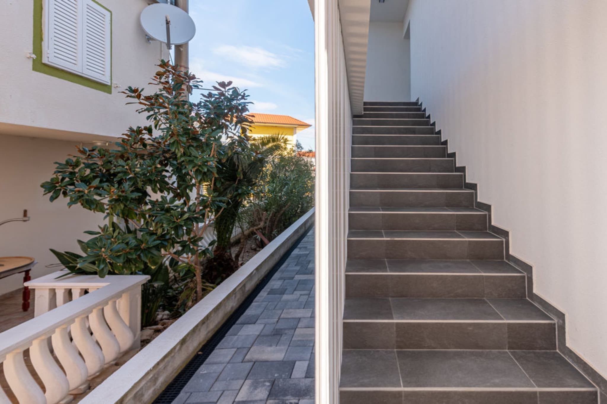 Marilona Welle Apartments Vir - De Luxe Three Bedroom Apartment with  Hot-Tub - Trap