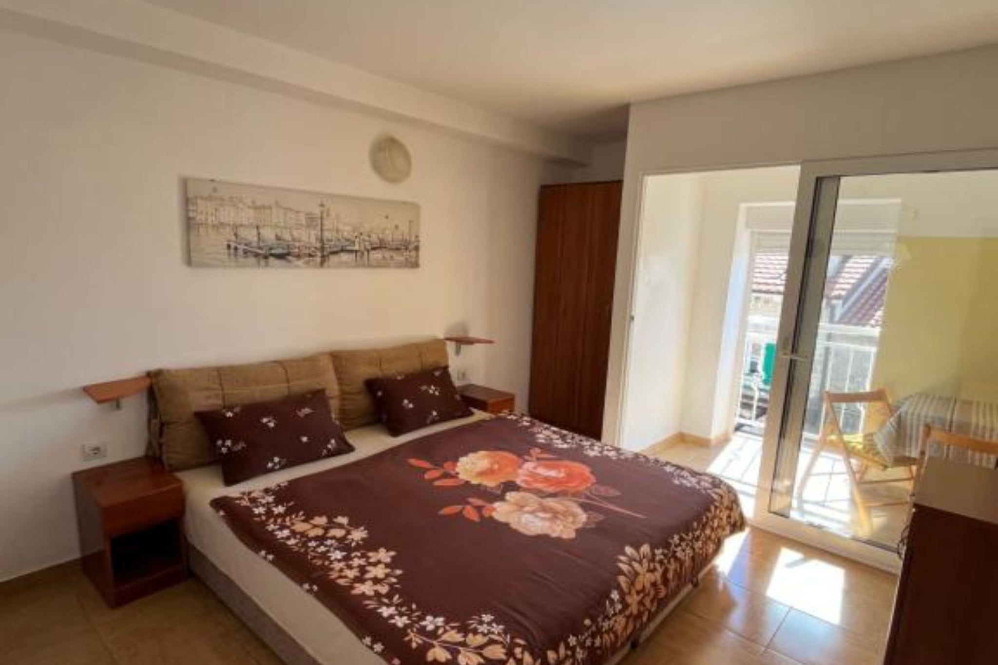 Villa Teodora Mare - Family Suite with Balcony (App 1) - Bedroom