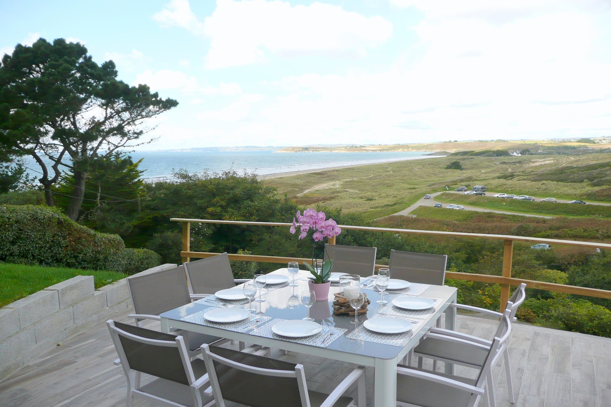 Stone house in Brittany with sea view