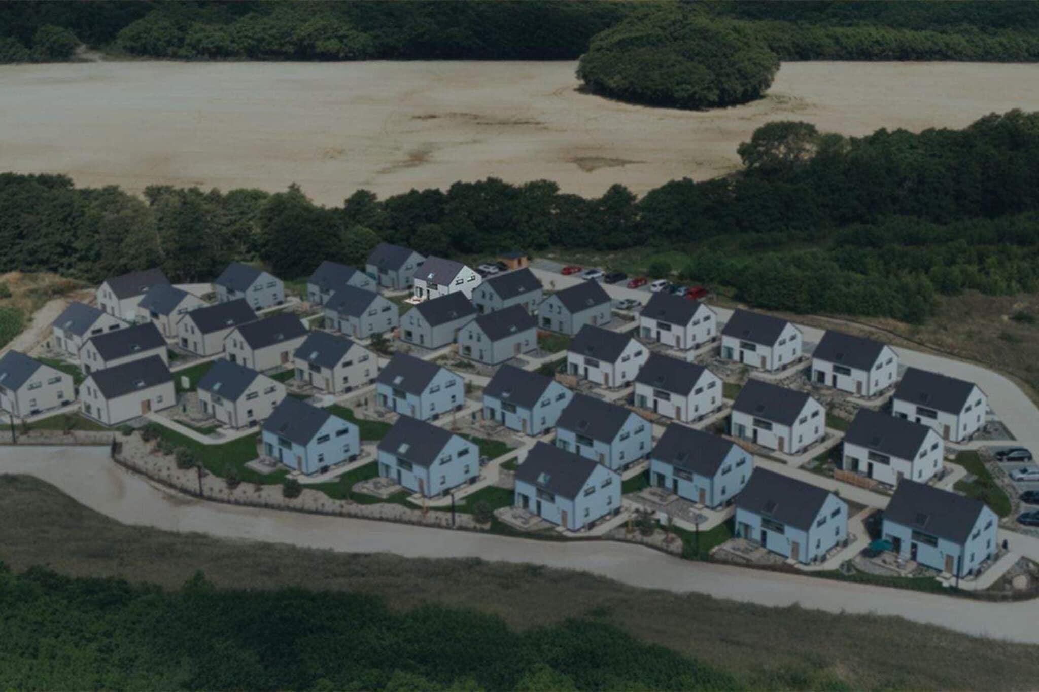 Base moderne avec plancher chauffant - Vue