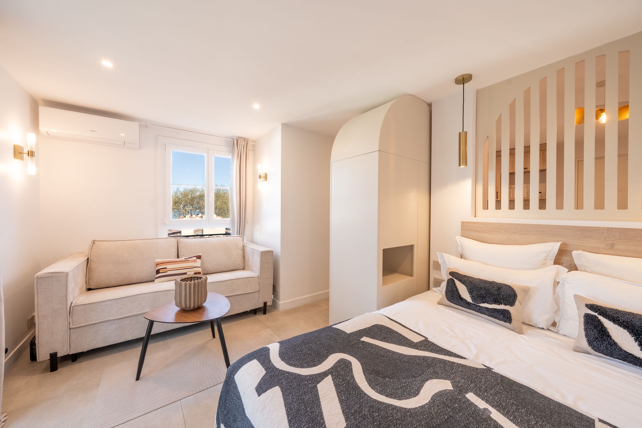 Charming 4-room studio - Sea view