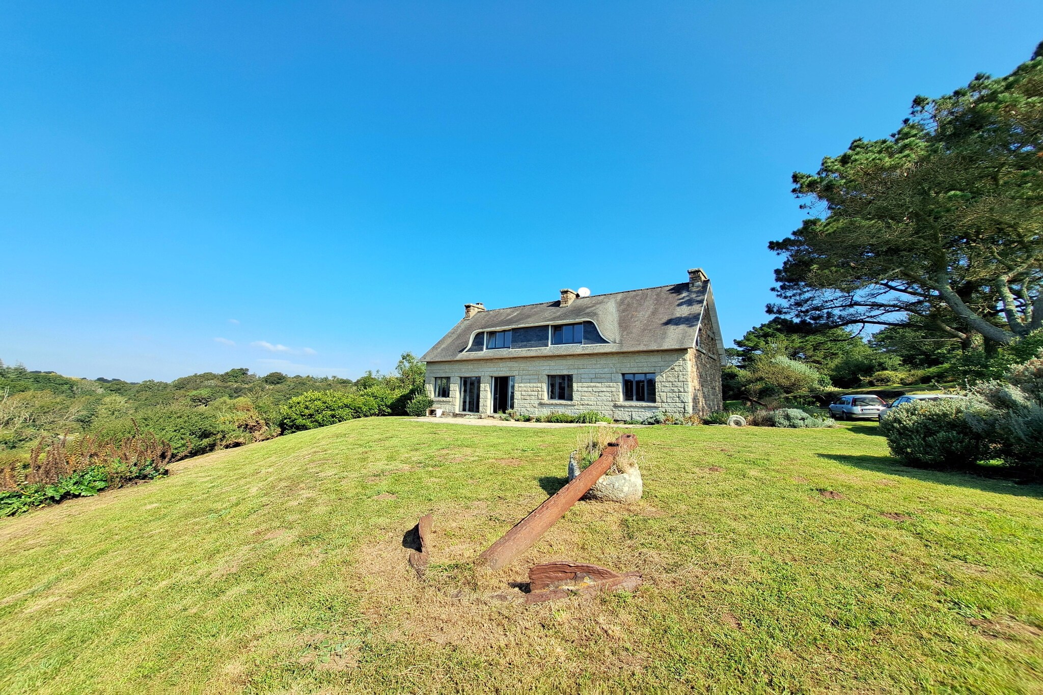 Villa in Brittany with sea view