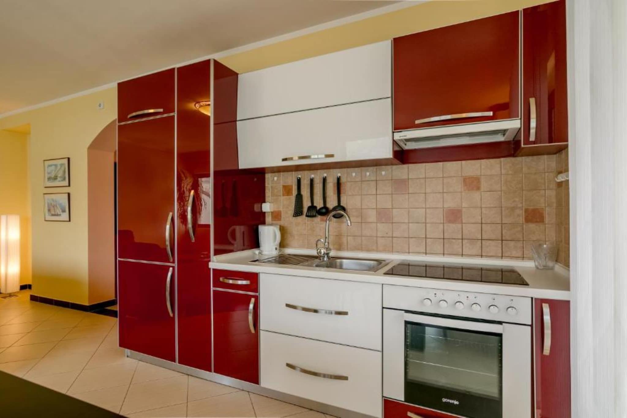 Amor Residence - Two Bedroom Apartment with Terrace and Sea View ( 7 ) - Keuken