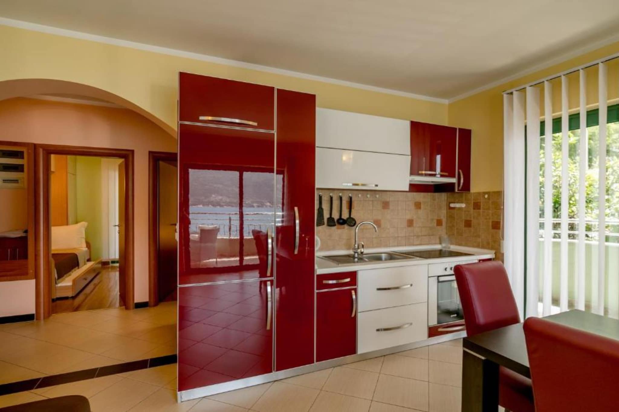Amor Residence - Two Bedroom Apartment with Terrace and Sea View ( 7 ) - Keuken