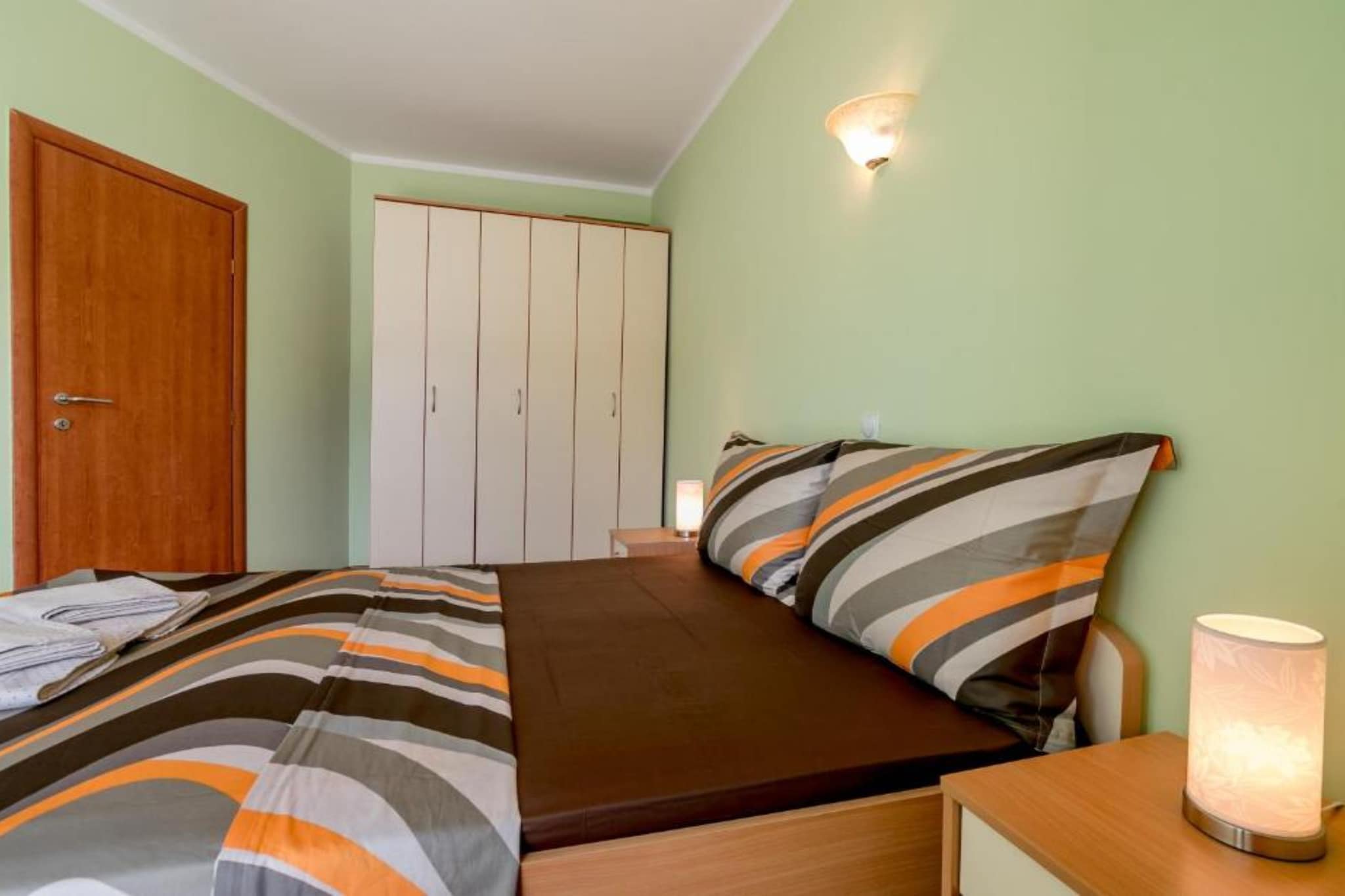 Amor Residence - One Bedroom Apartment with Terrace and Sea View (1 ) - Slaapkamer