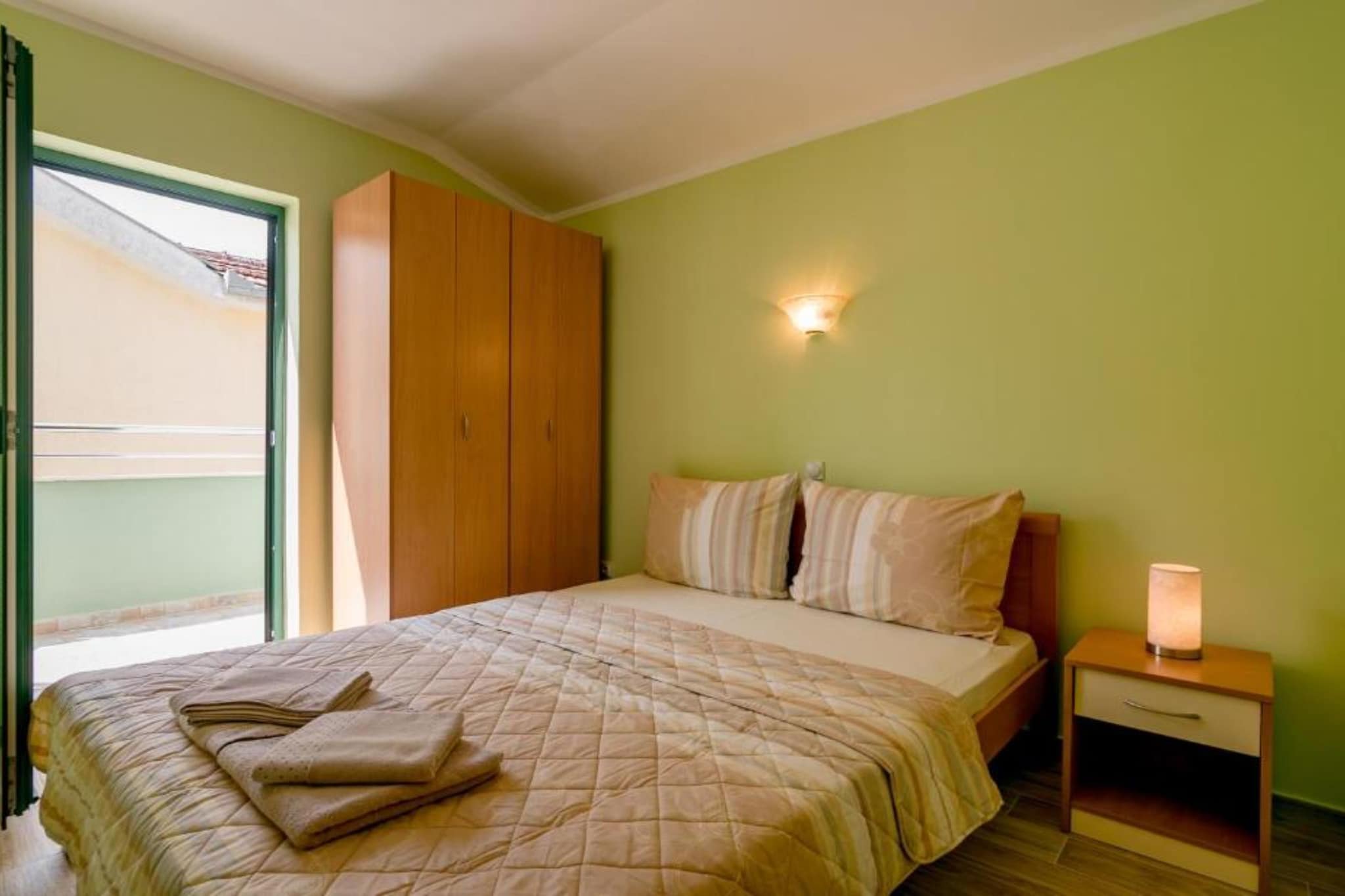 Amor Residence - One Bedroom Apartment with Terrace and Sea View (5 ) - Slaapkamer