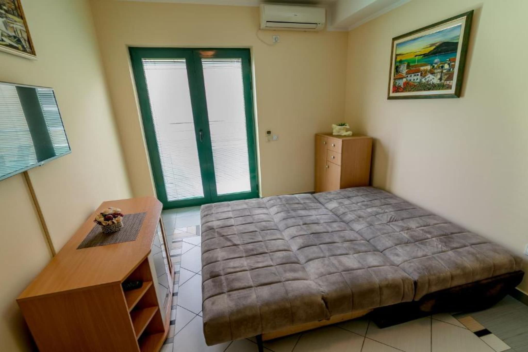 Amor Residence - One Bedroom Apartment with Terrace and Sea View (5 ) - Slaapkamer