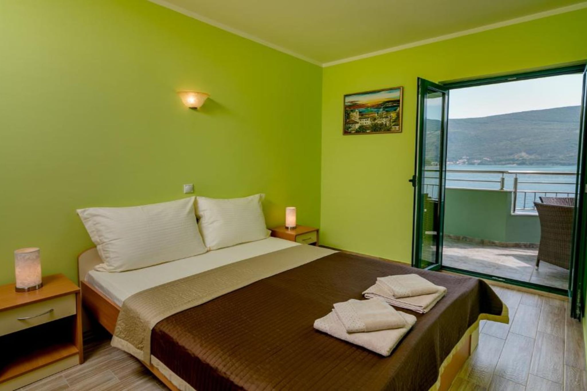 Amor Residence - One Bedroom Apartment with Terrace and Partial Sea View (6) - Bedroom