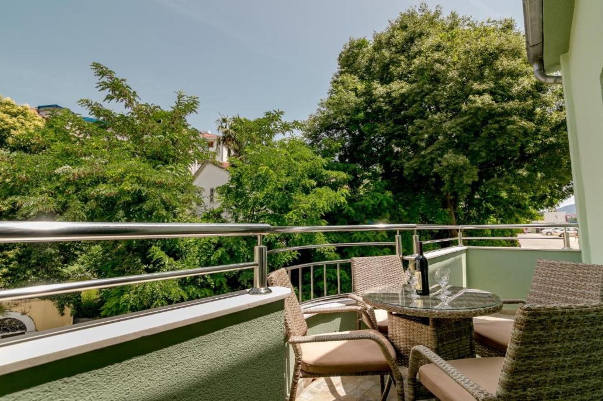 Amor Residence - Studio Apartment with Terrace and Partial Sea View (3 ) - Terrace balcony