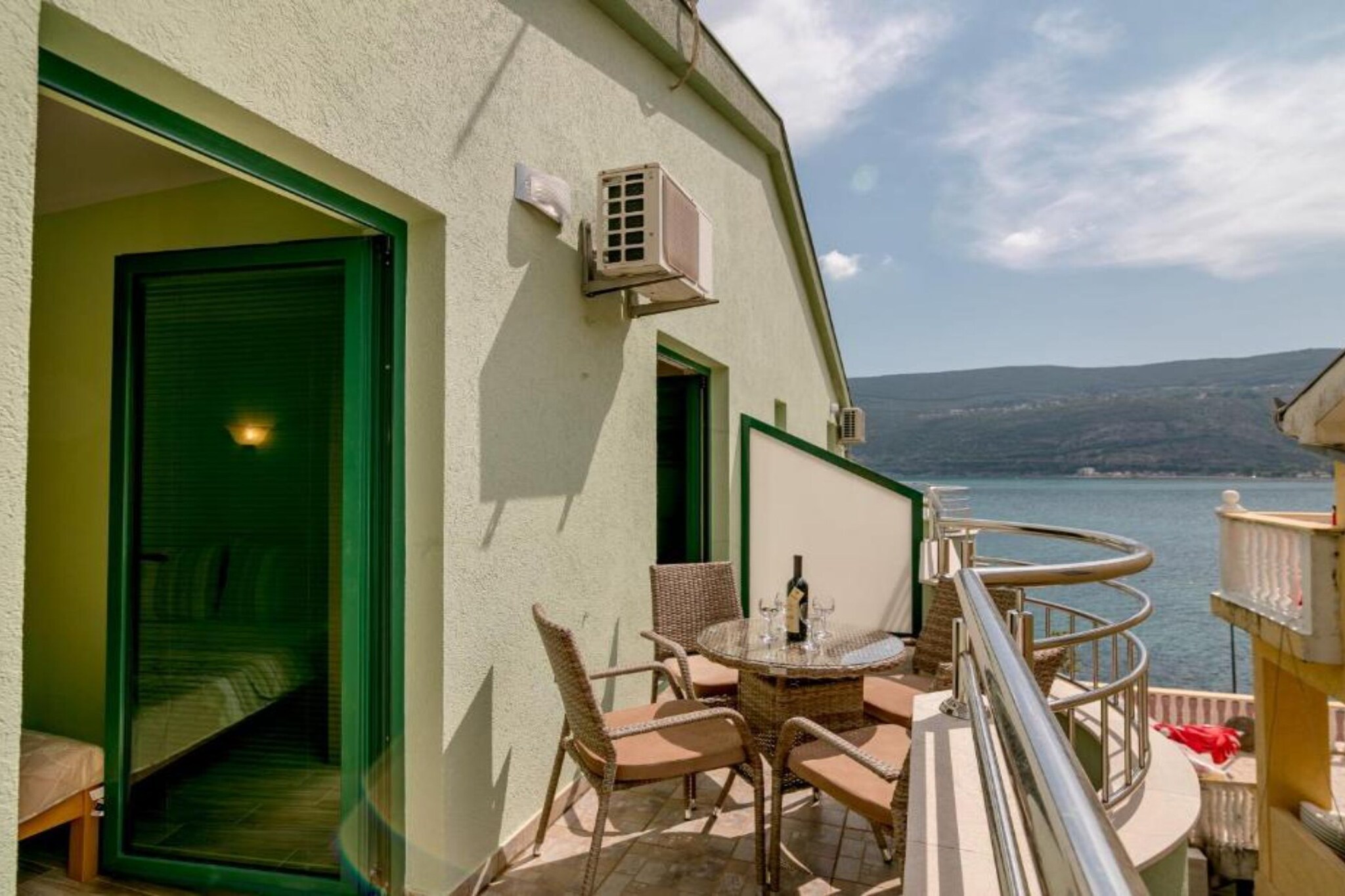 Amor Residence - Studio Apartment with Terrace and Partial Sea View (3 ) - Terrace balcony