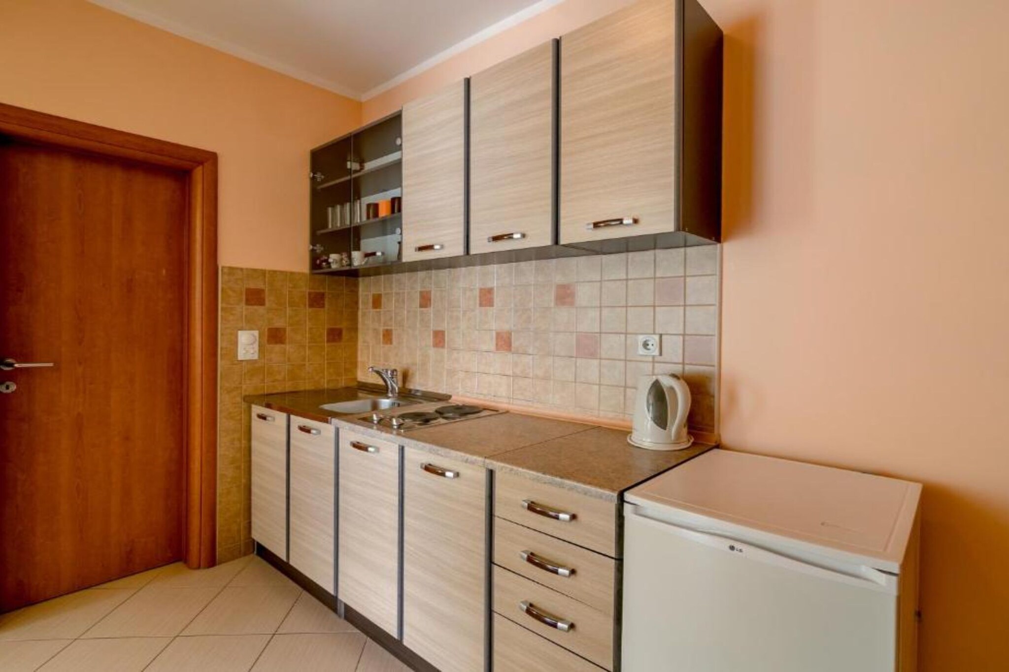 Amor Residence - Studio Apartment with Terrace and Partial Sea View (3 ) - Kitchen