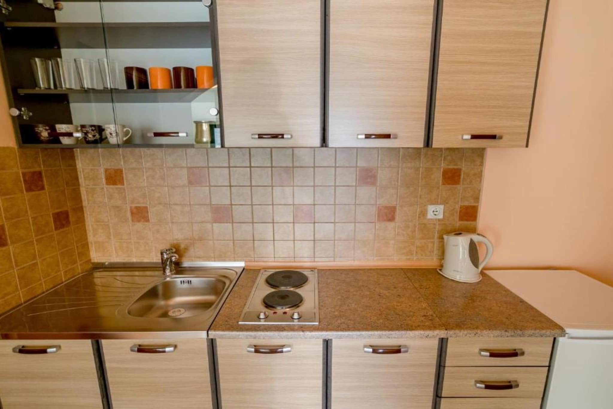 Amor Residence - Studio Apartment with Terrace and Partial Sea View (3 ) - Kitchen