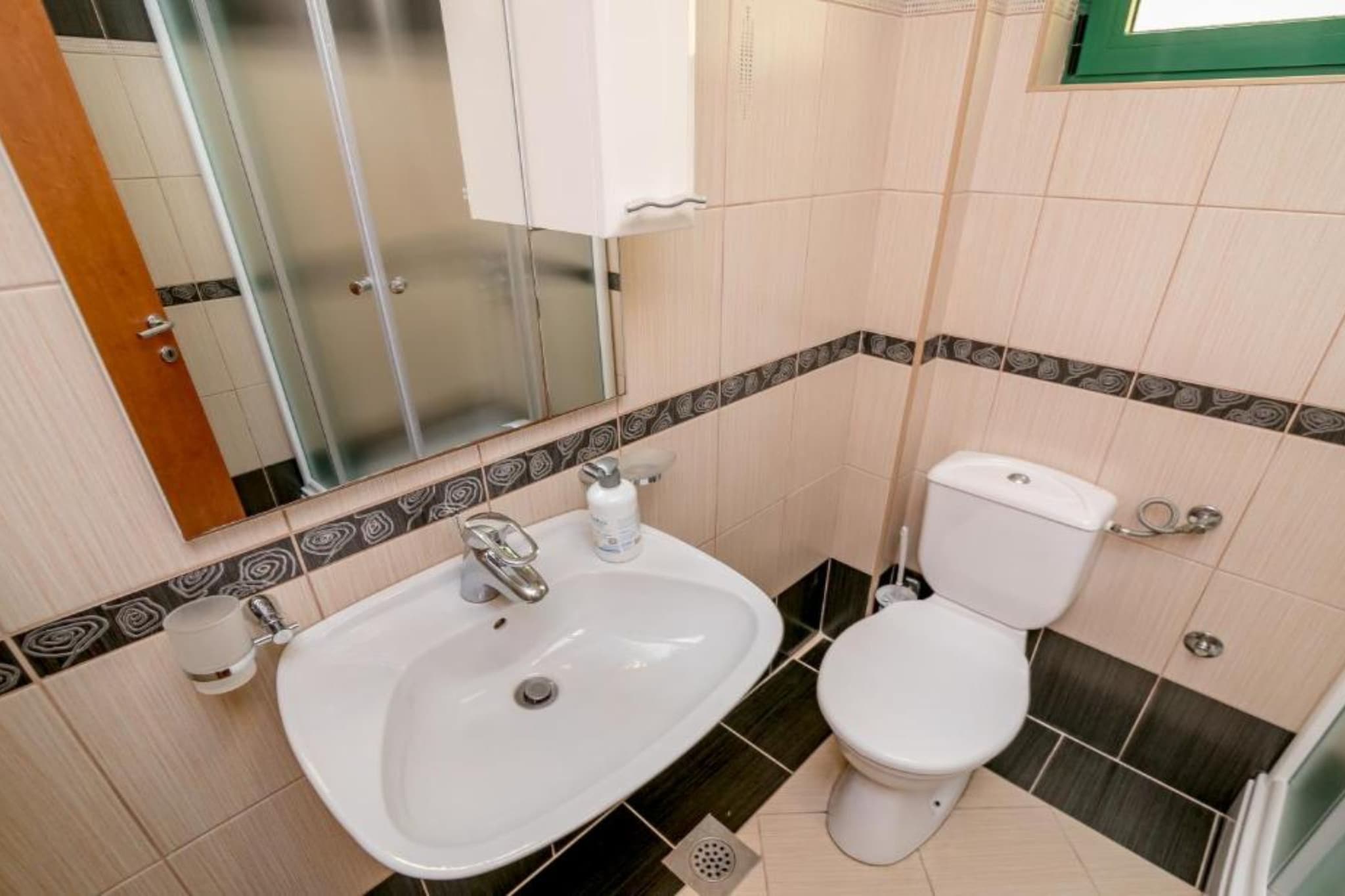 Amor Residence - Studio Apartment with Terrace and Partial Sea View (3 ) - Bathroom