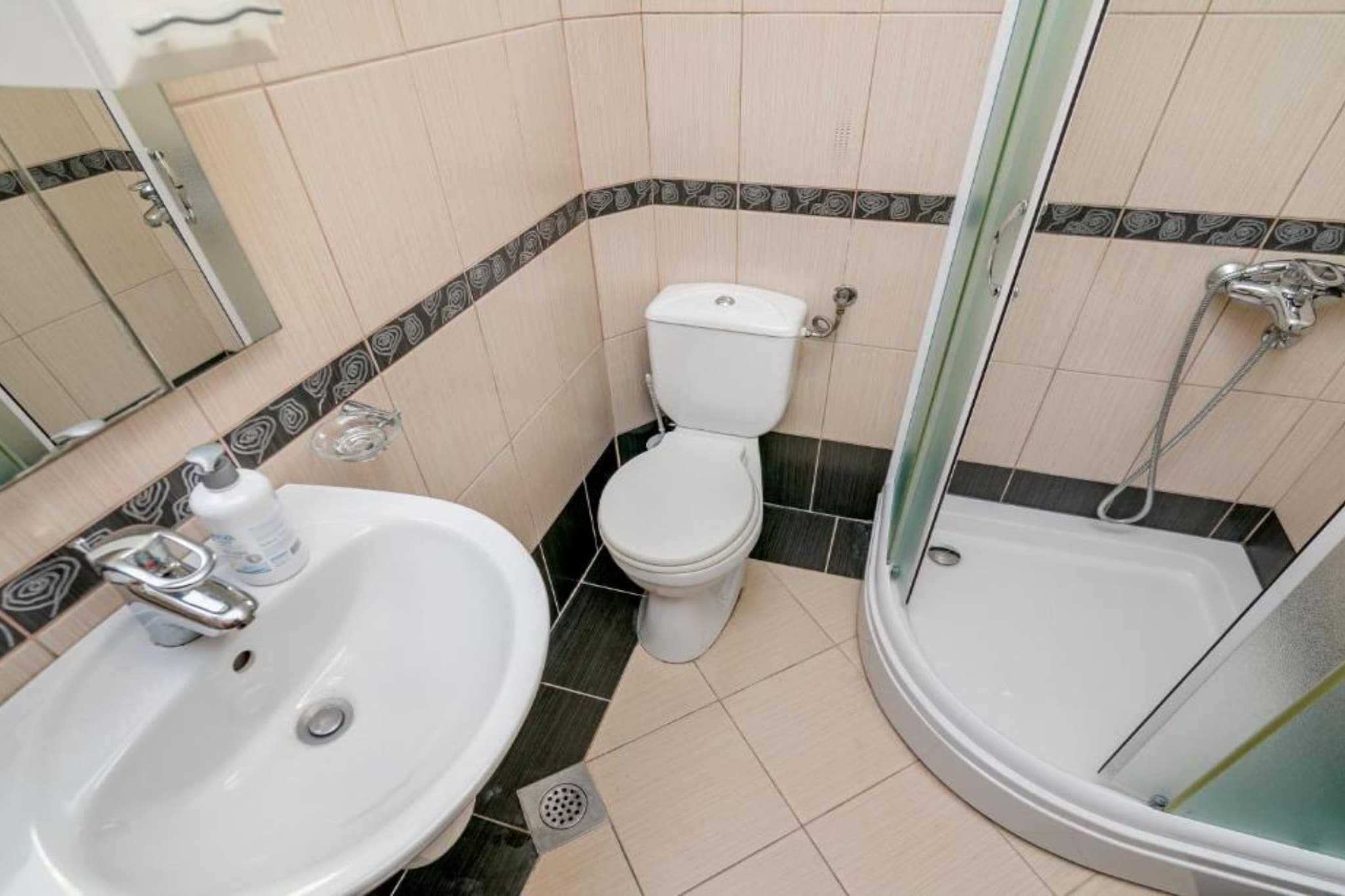 Amor Residence - Studio Apartment with Terrace and Partial Sea View (3 ) - Bathroom