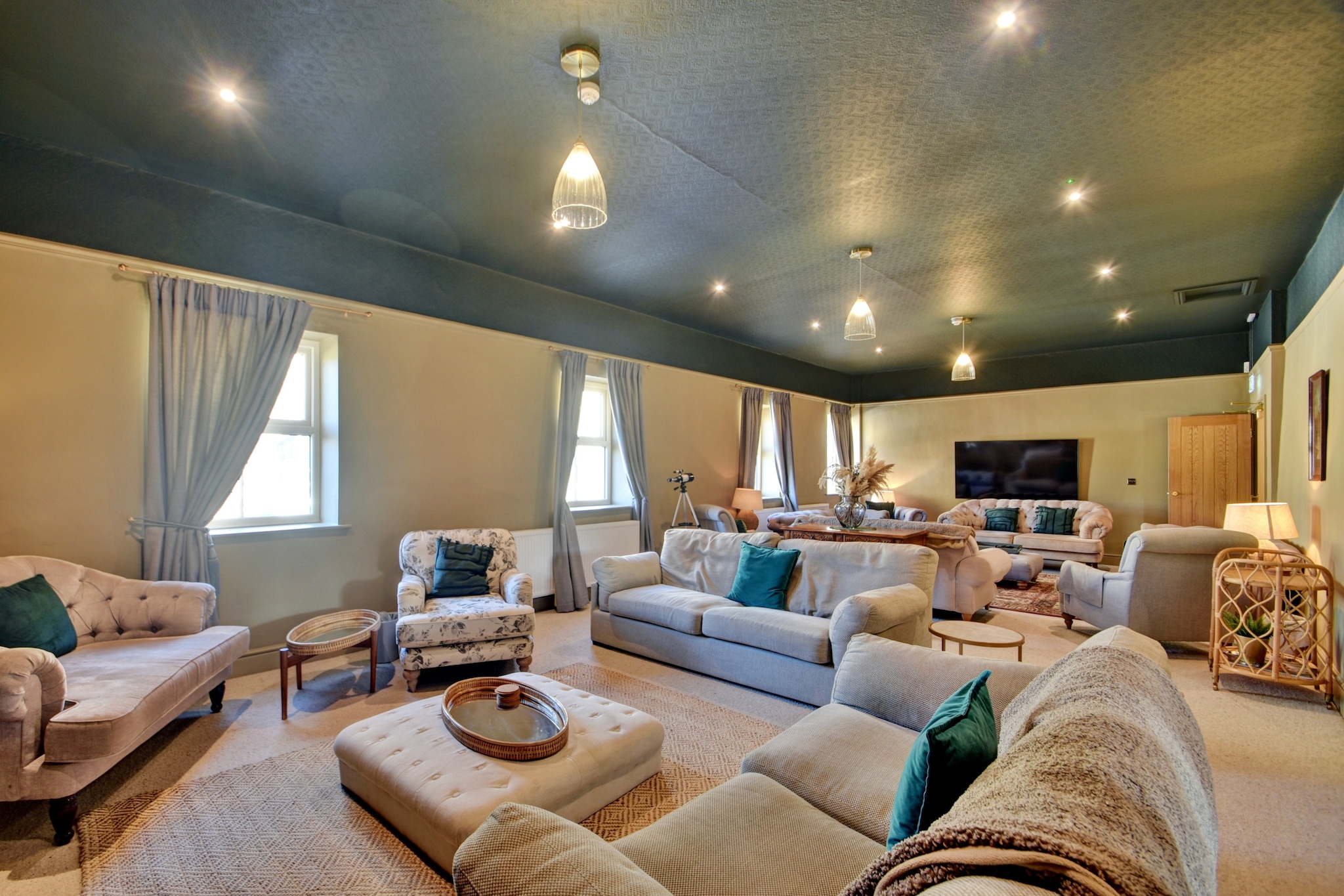 Blackton Farmhouse - Woonkamer