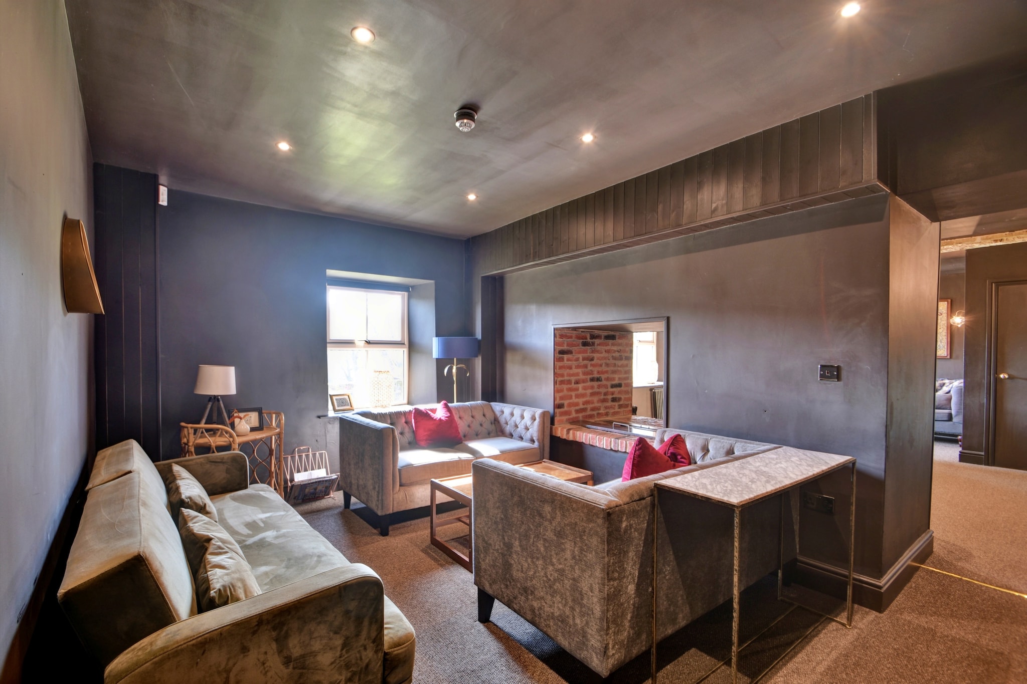 Blackton Farmhouse - Woonkamer
