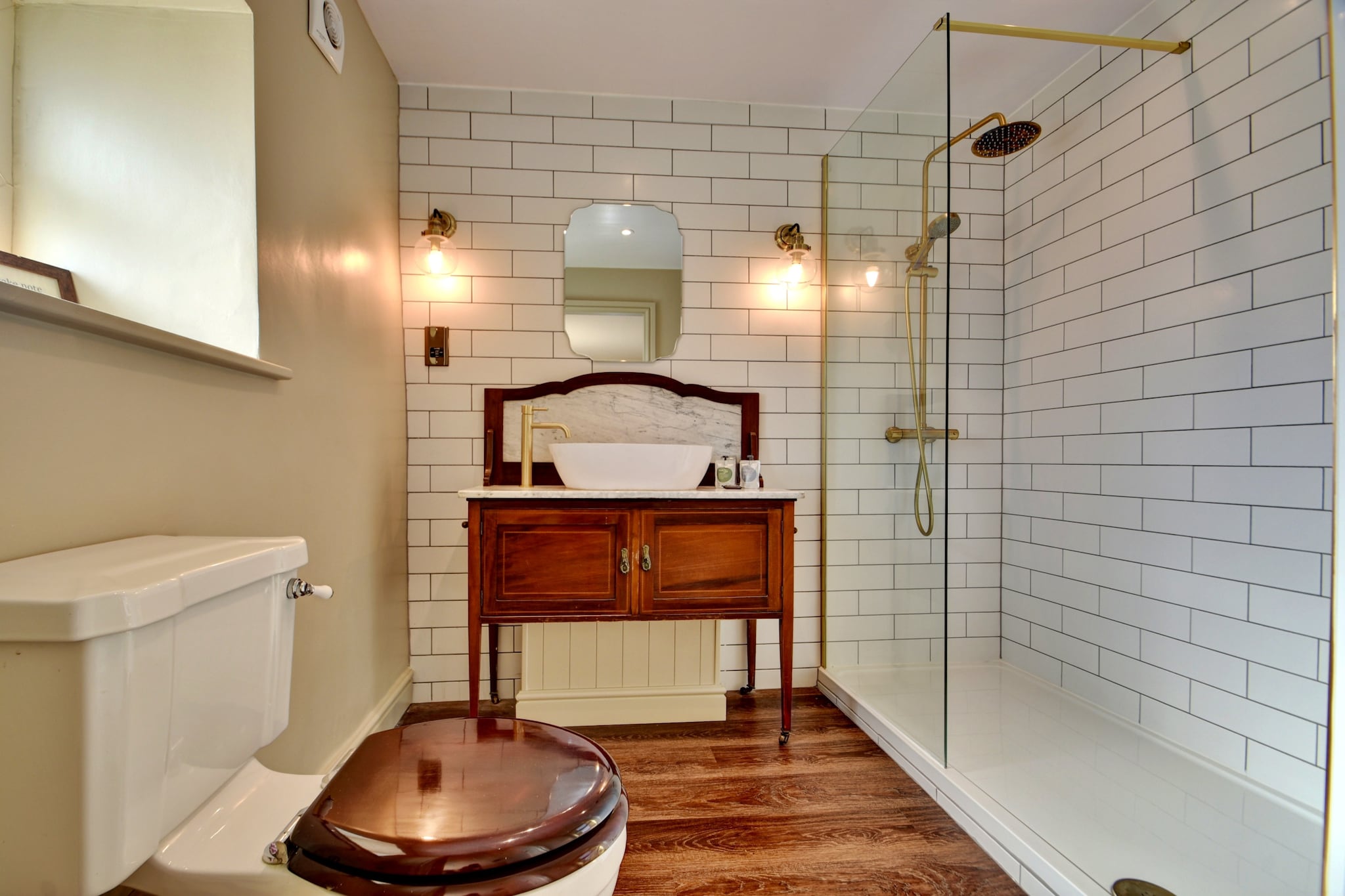 Blackton Farmhouse - Badkamer
