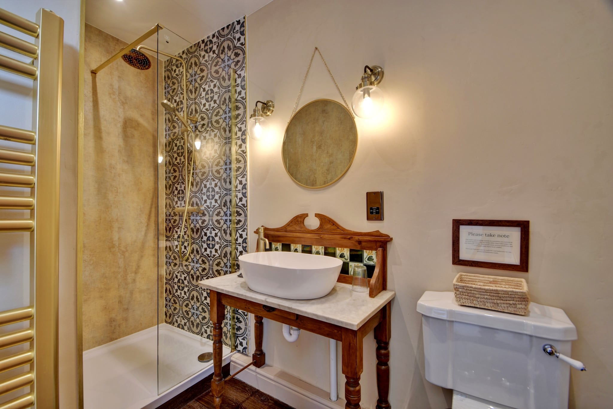 Blackton Farmhouse - Badkamer