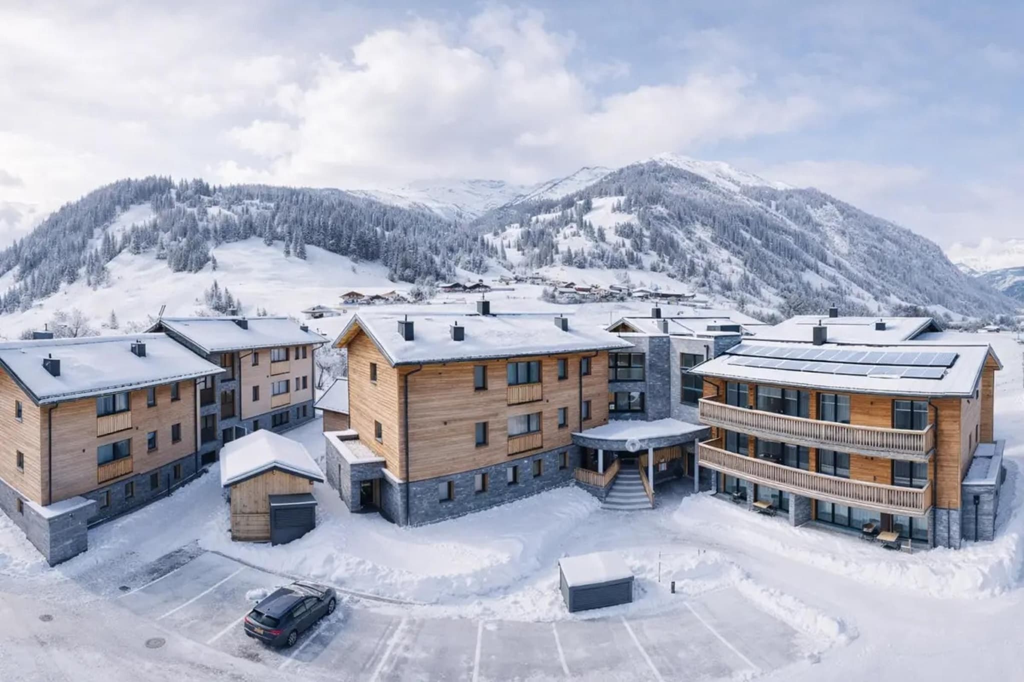 Alpinegold Residenz Kristallquelle Suite - Exterieur winter