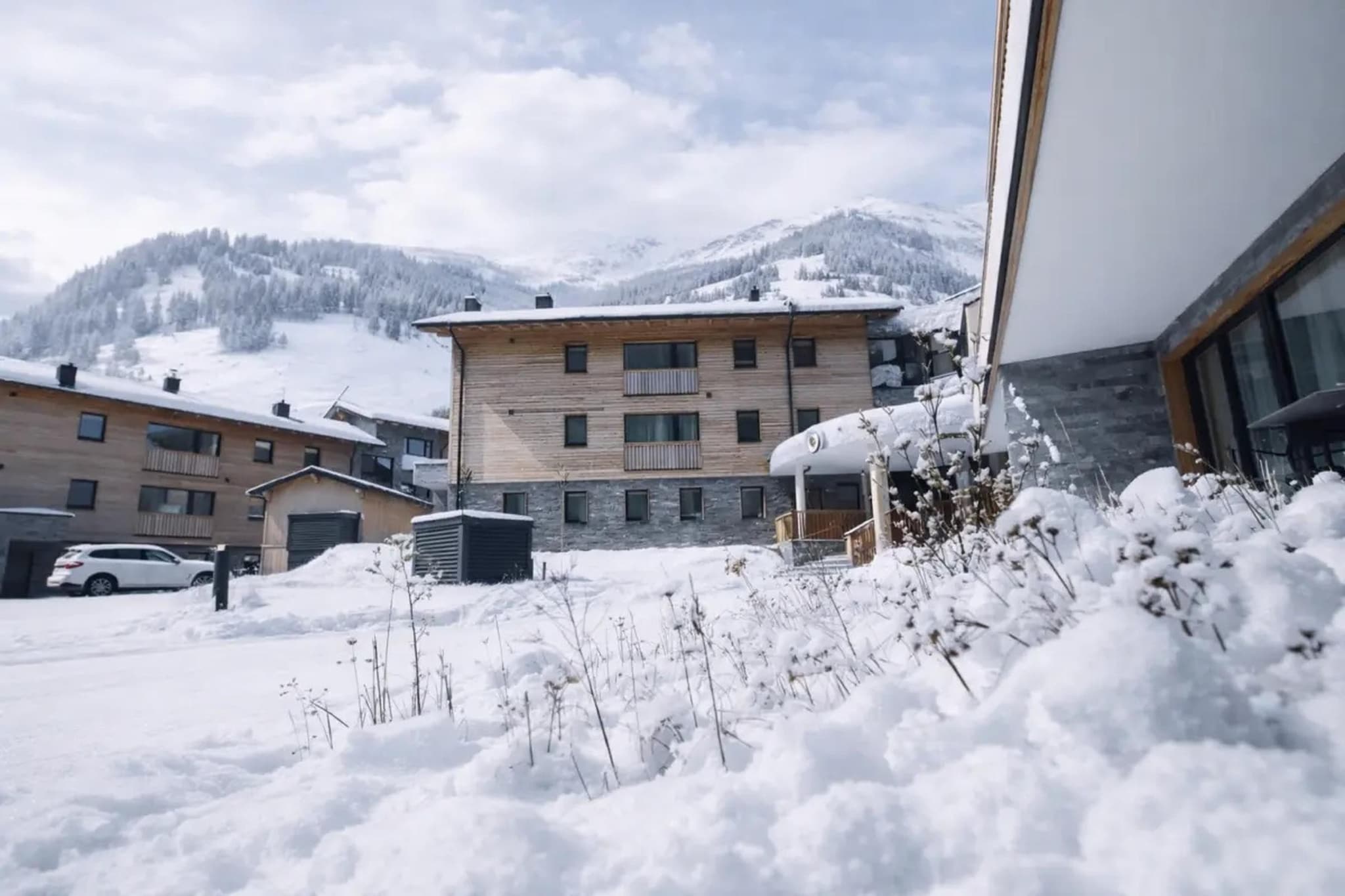 Alpinegold Residenz Kristallquelle Suite - Exterieur winter