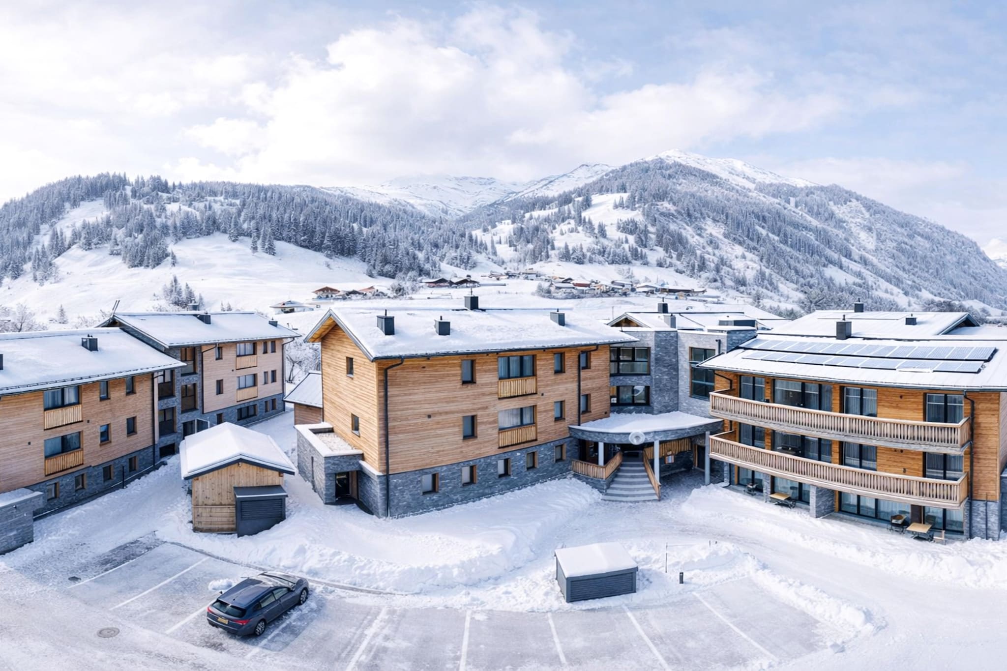Alpinegold Residenz Tauernquelle Suite - Exterieur winter