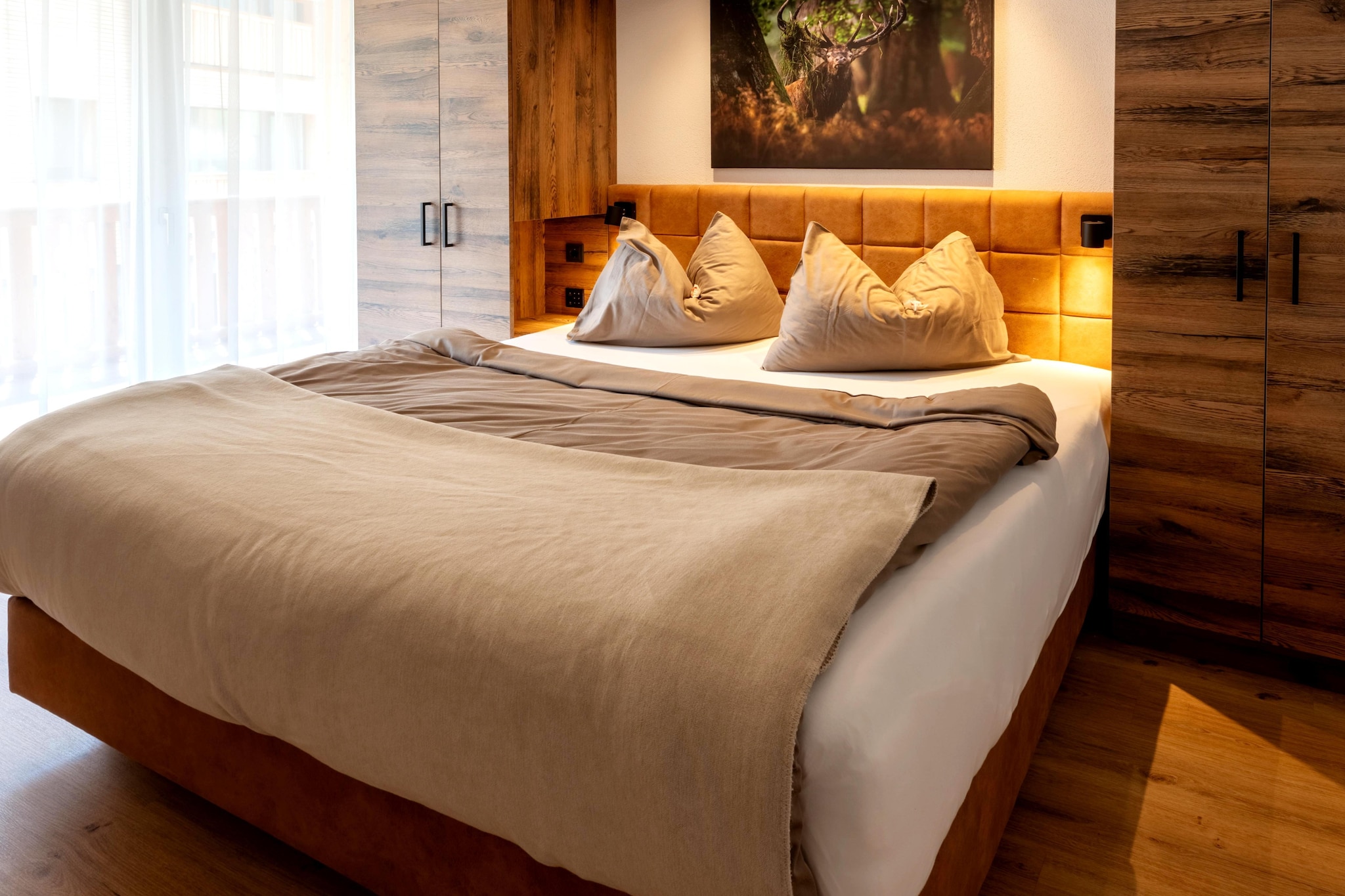 Alpinegold Residenz Goldquelle Penthouse Suite - Slaapkamer