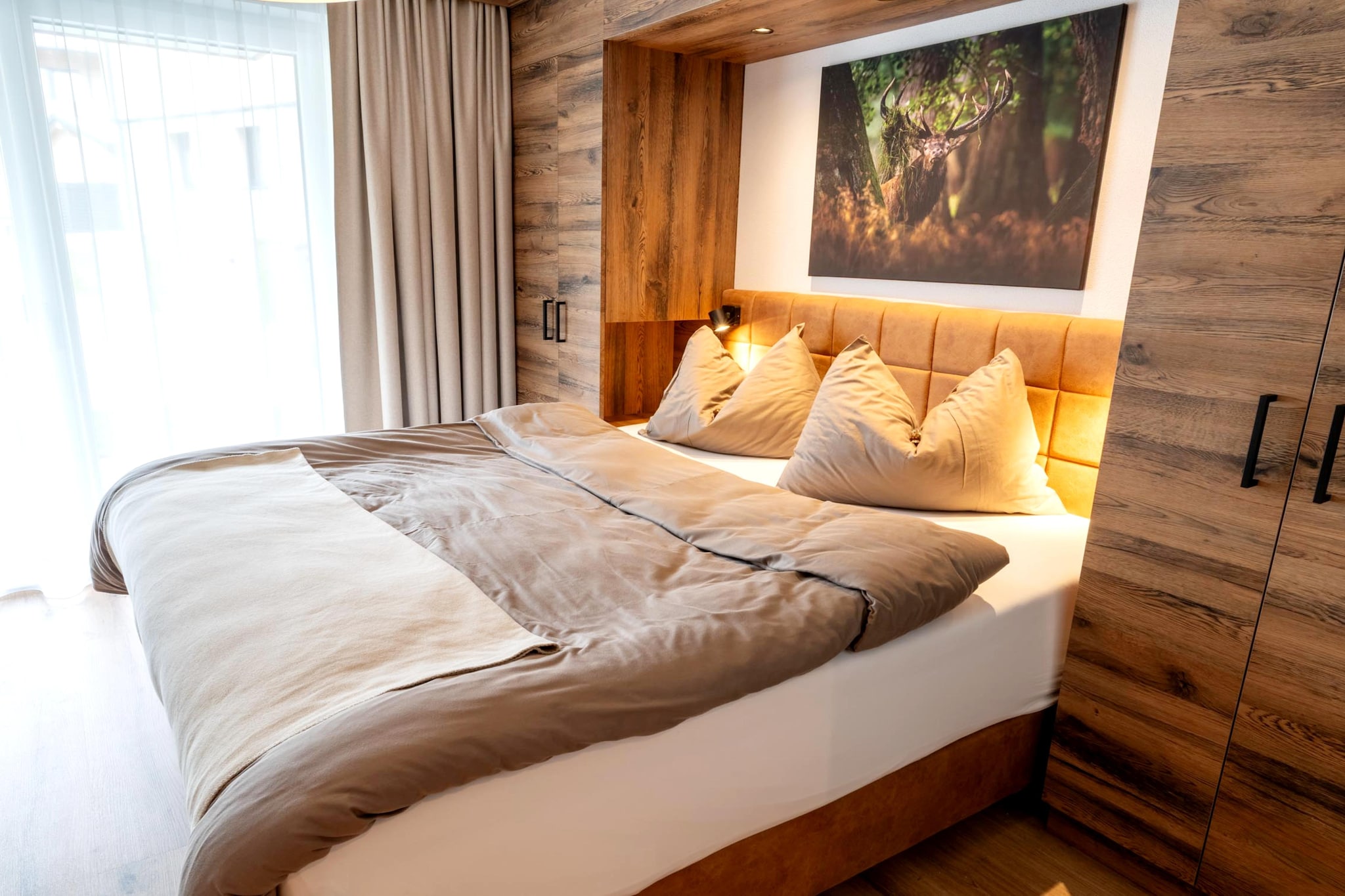 Alpinegold Residenz Goldquelle Penthouse Suite - Slaapkamer