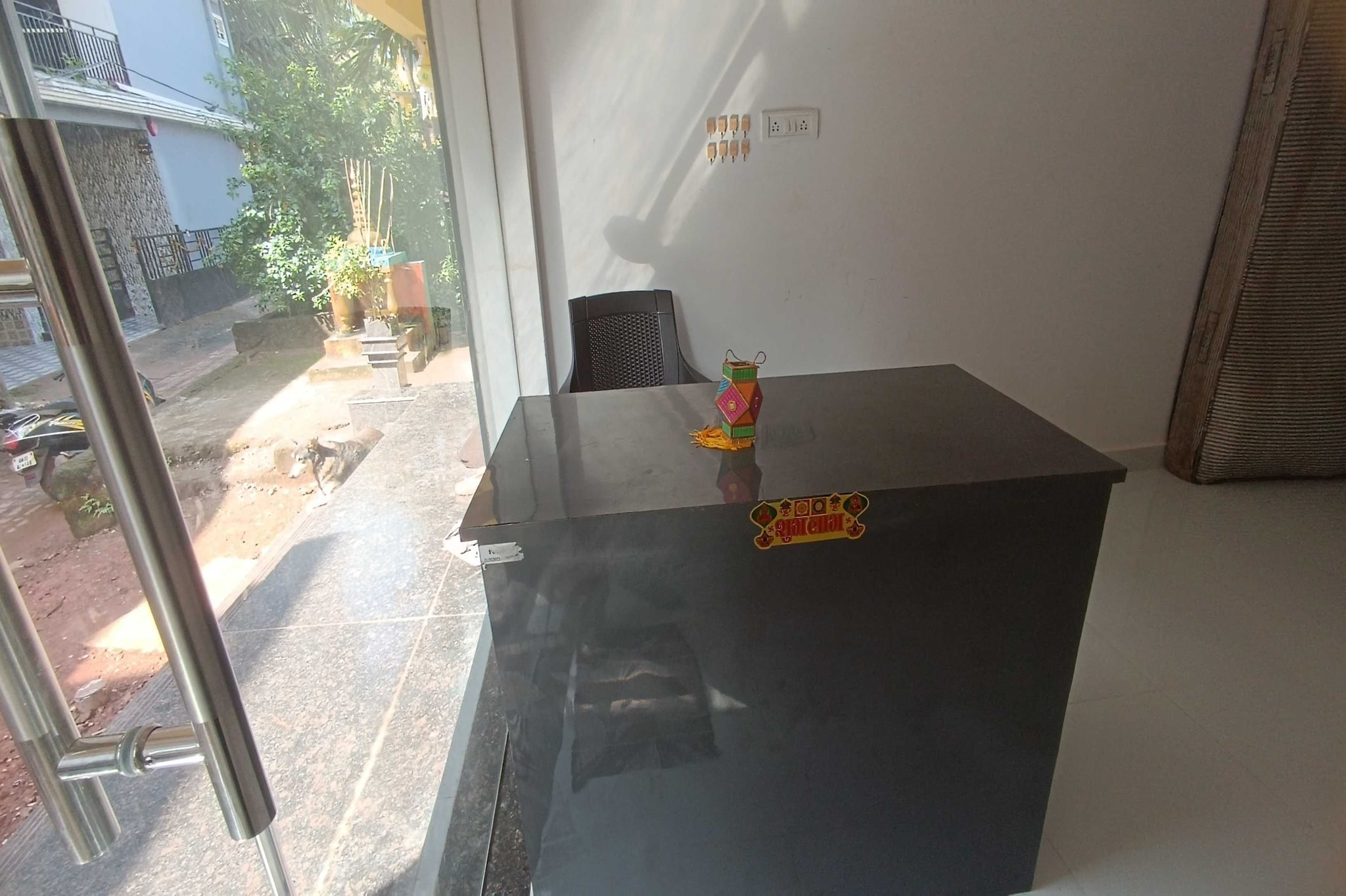 Ground floor: (bedroom(double bed, TV, seating area, air conditioning, telephone), bathroom(bathtub or shower, shower, washbasin, toilet, Towels incl., shampoo, body soap, hot water))