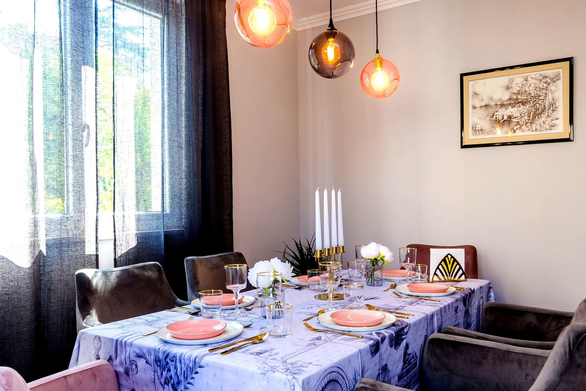 Villa Rustic stone - Salle à manger