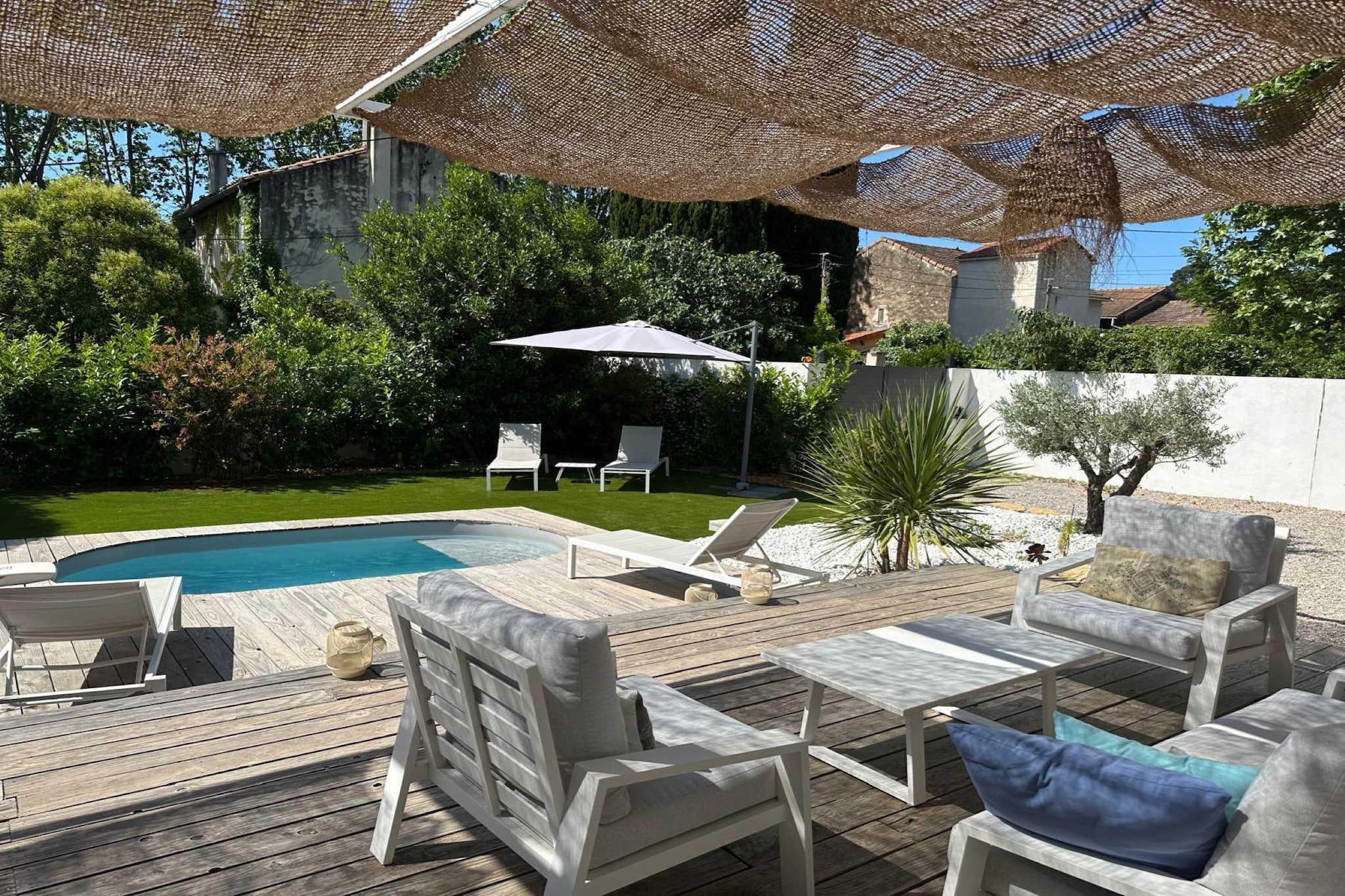 Magnifique Villa Marseille 13012 - Uitzicht zomer