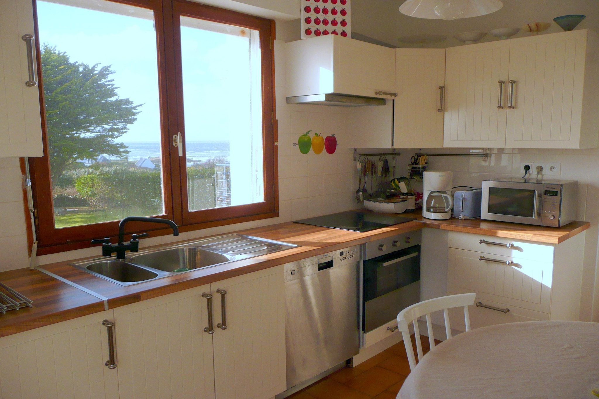 	Ferienhaus mit 180° Panorama Meerblick Lampaul-Plouarzel