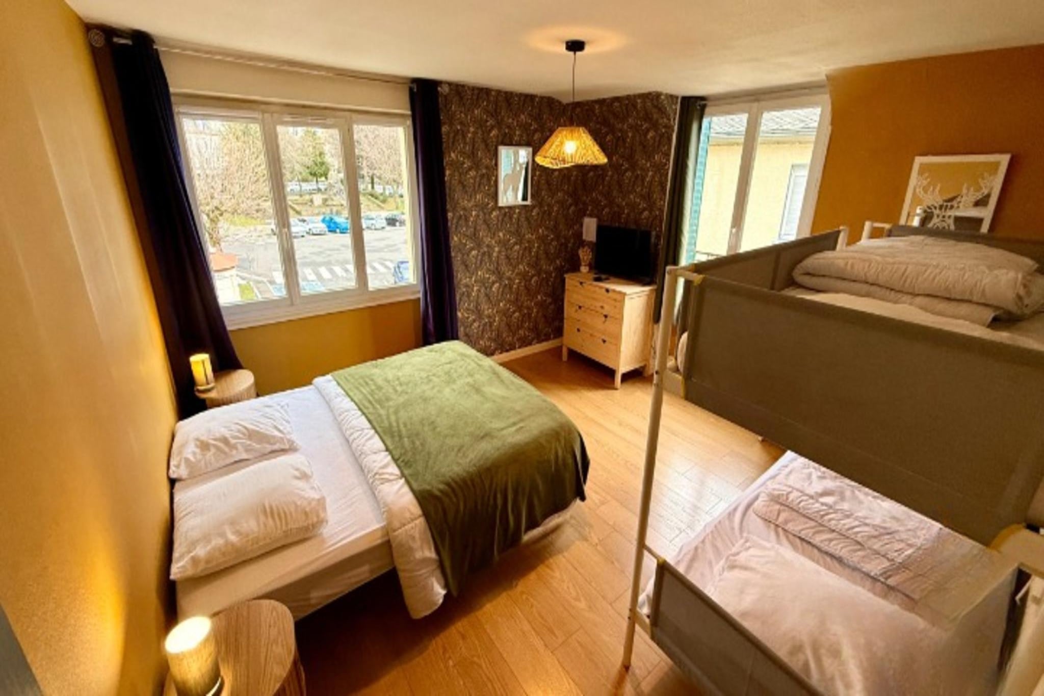 Le marcassin Le Mont Dore 8pers - Slaapkamer