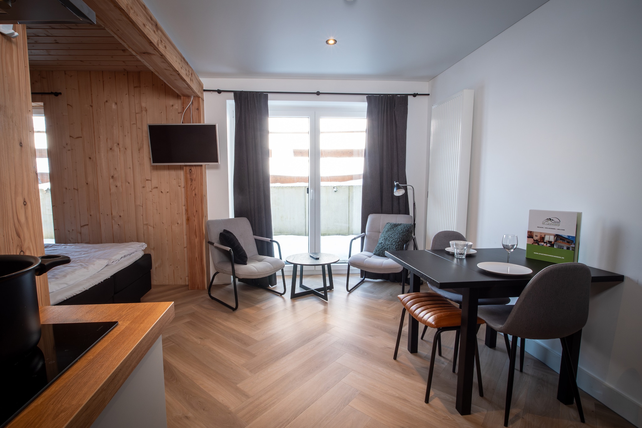 Appartement Am Eschenberg - Studio 2 Personen