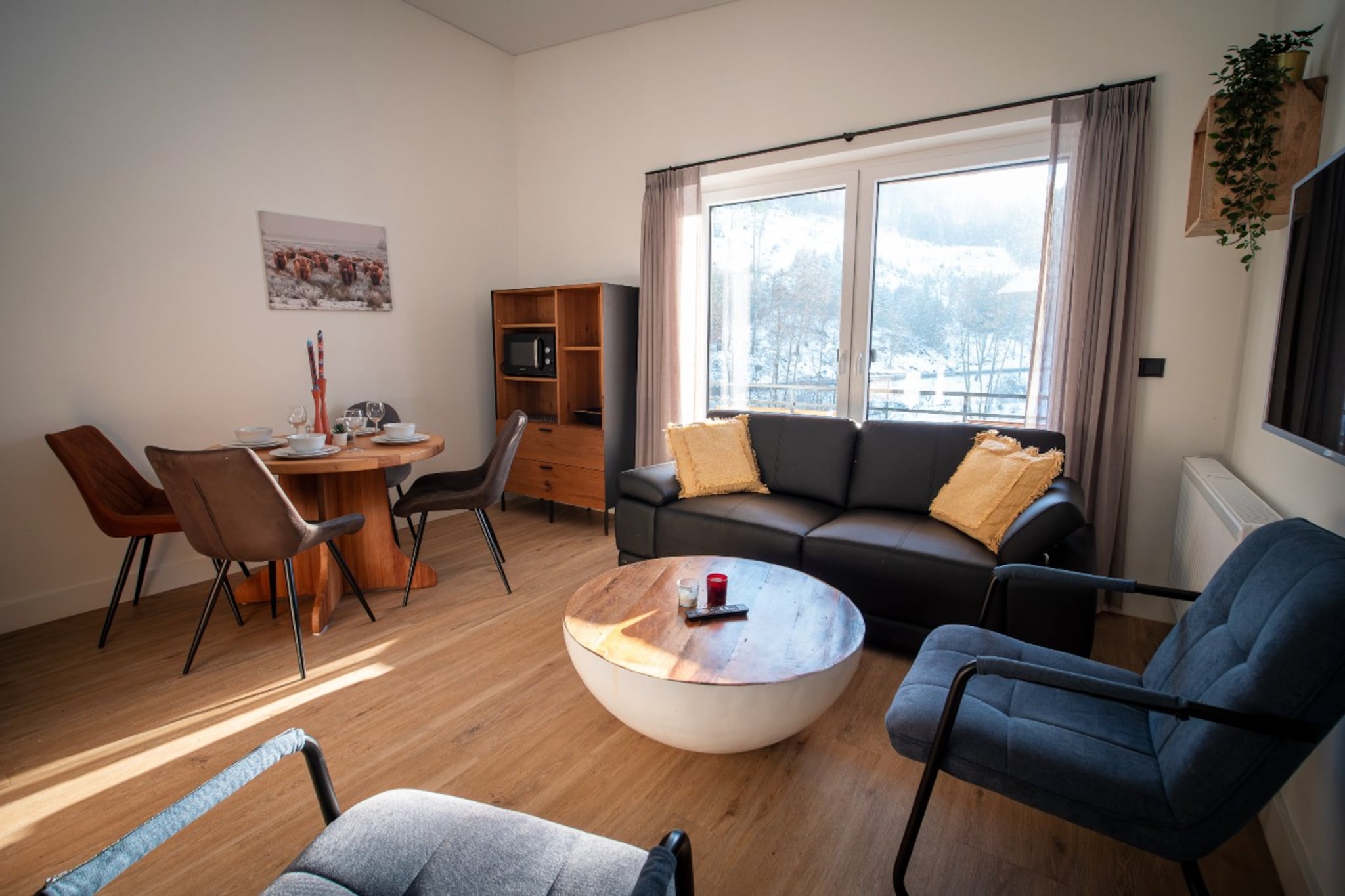 Combinatie Appartementen - 9 Personen
