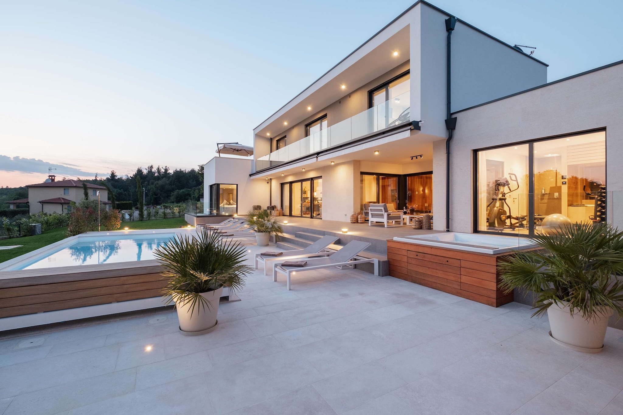 Villa Fuskulina - Buitenkant zomer