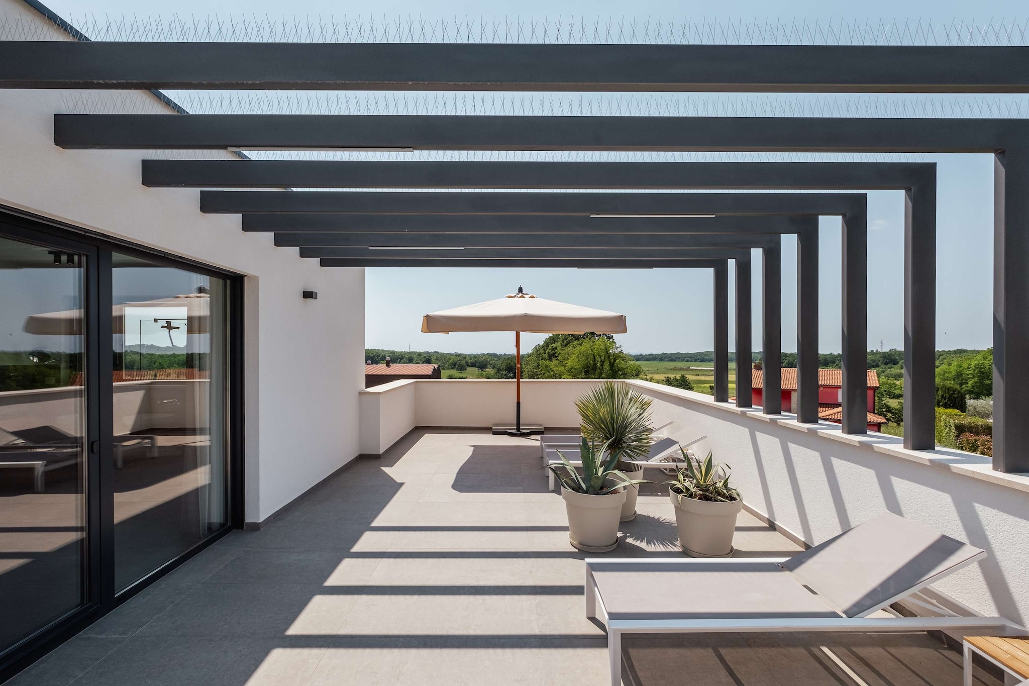 Villa Fuskulina - Terrasbalkon